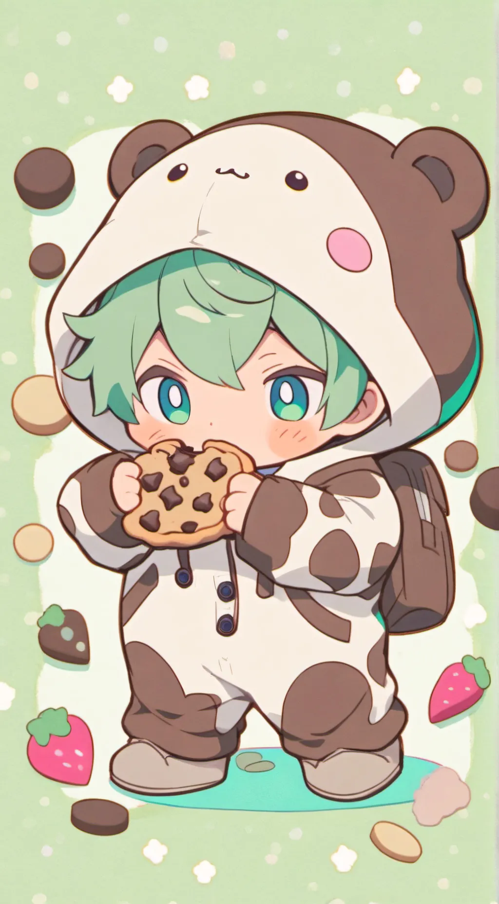 ai character: Crumbs background