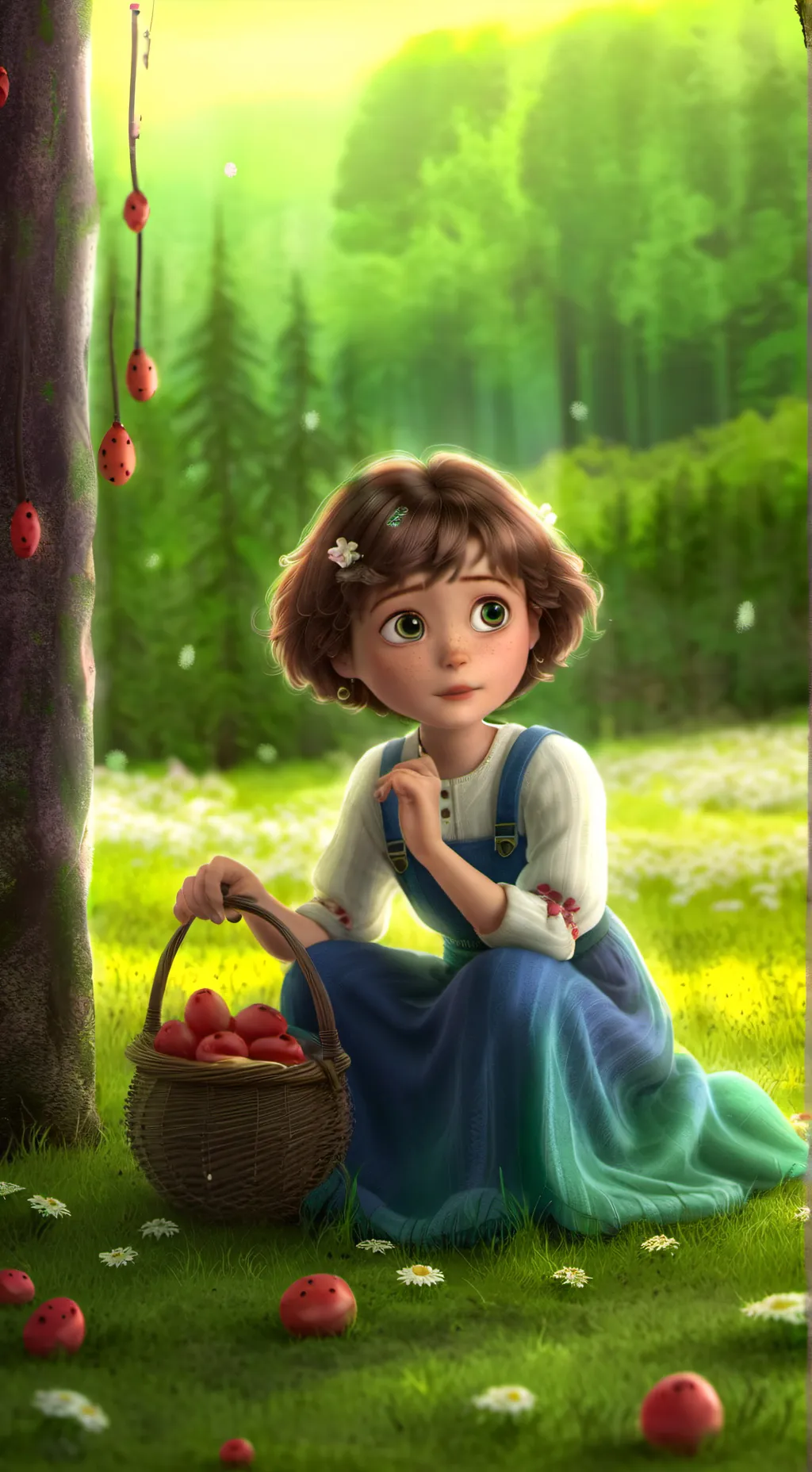ai character: Bonnie Anderson  background