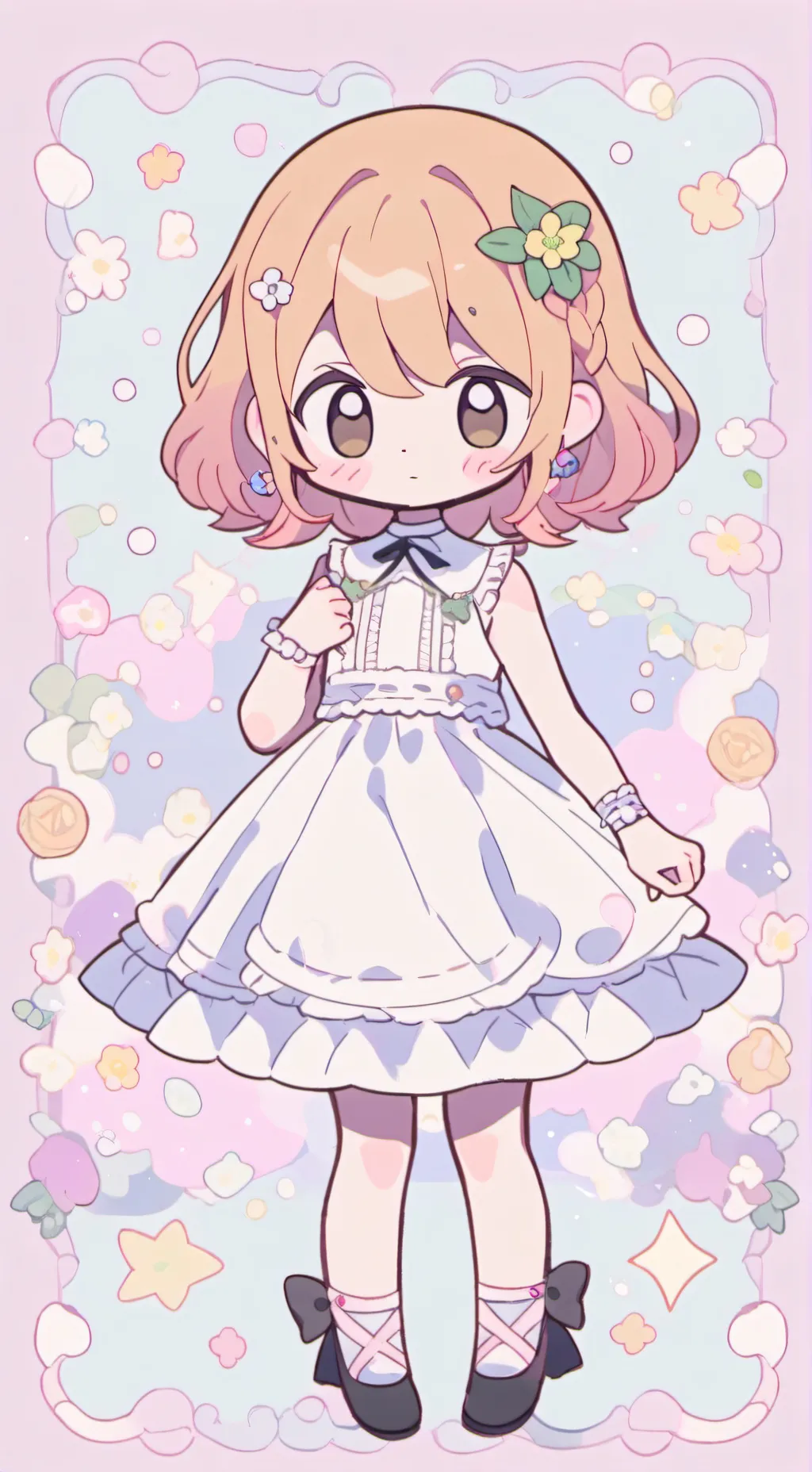 ai character: 🌸baby dalaisah 🌸 background