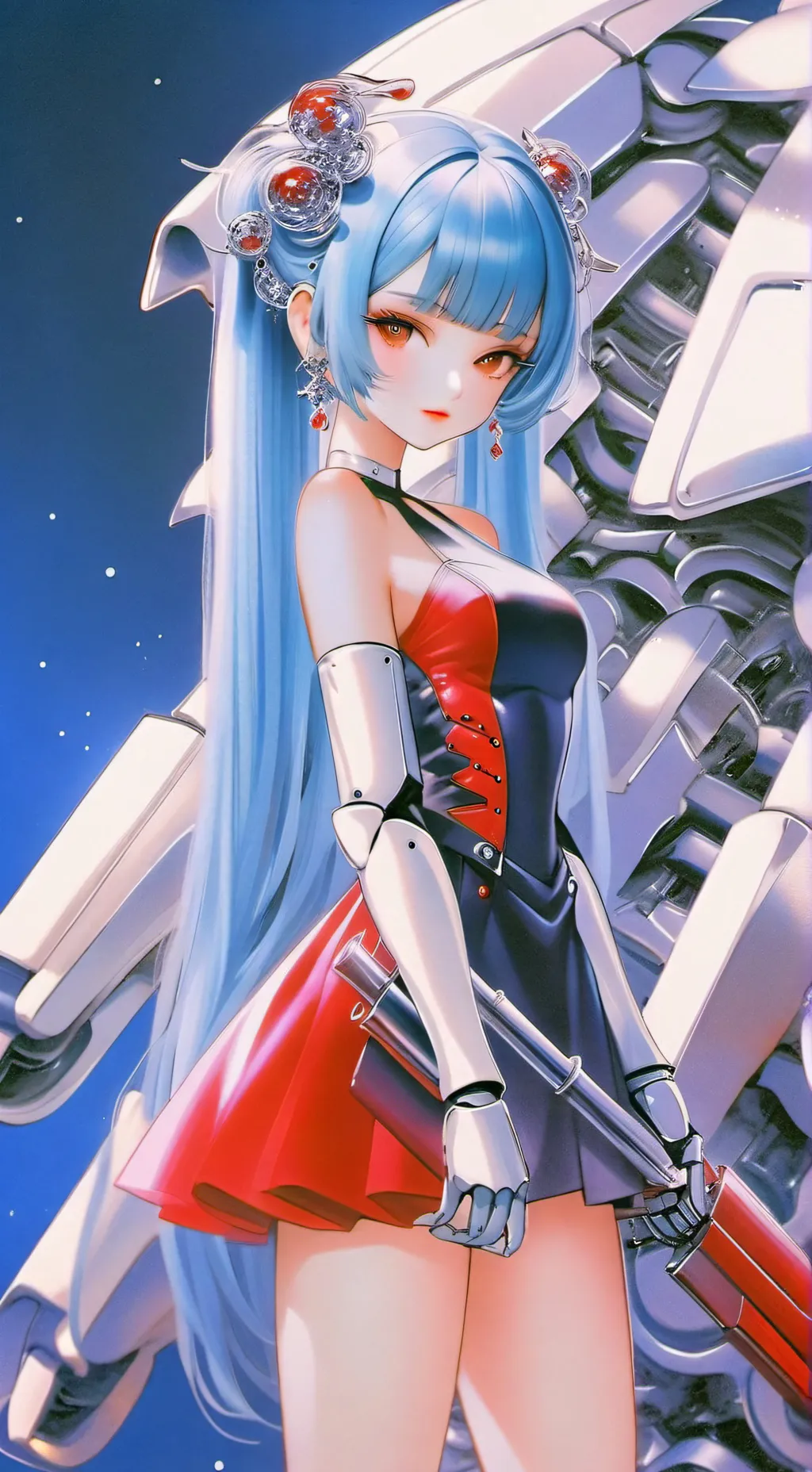 ai character: Esmeraud  background