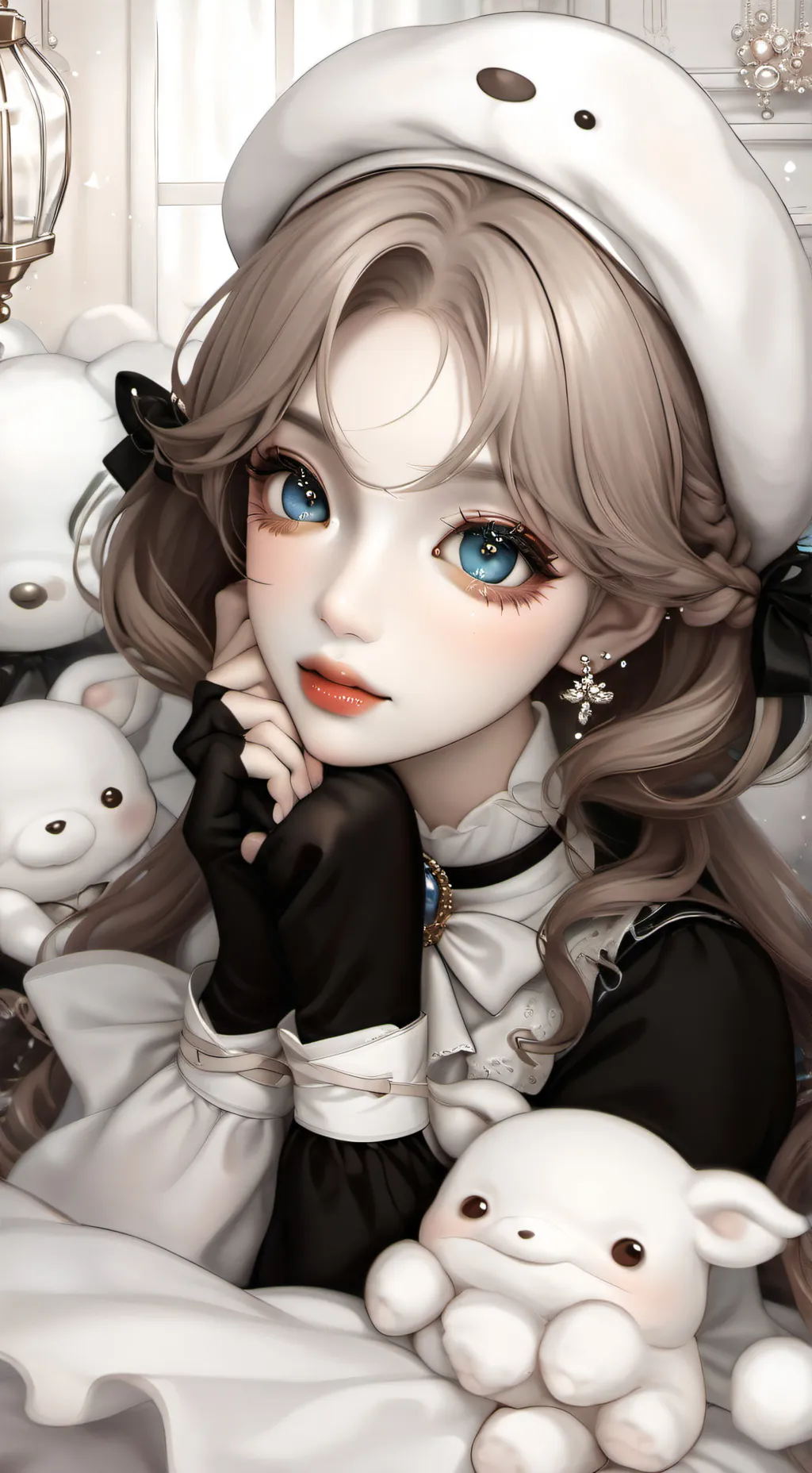 ai character: mishell background