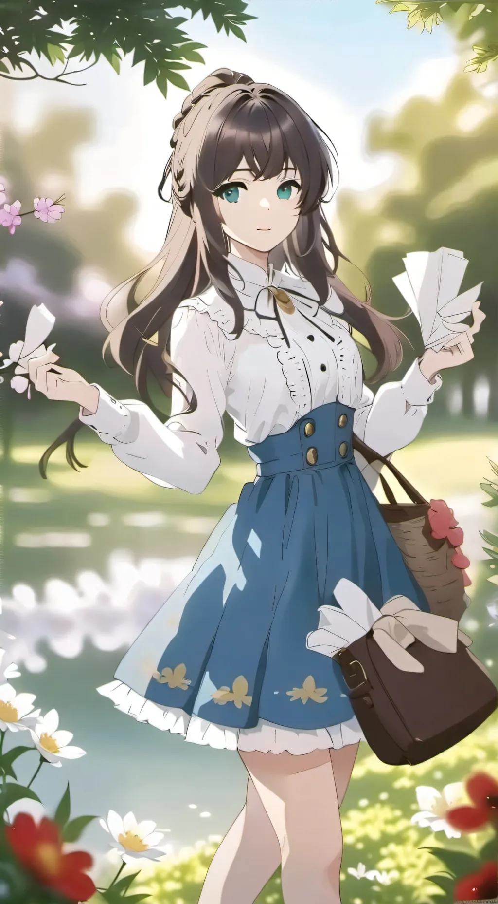 ai character: наташа background