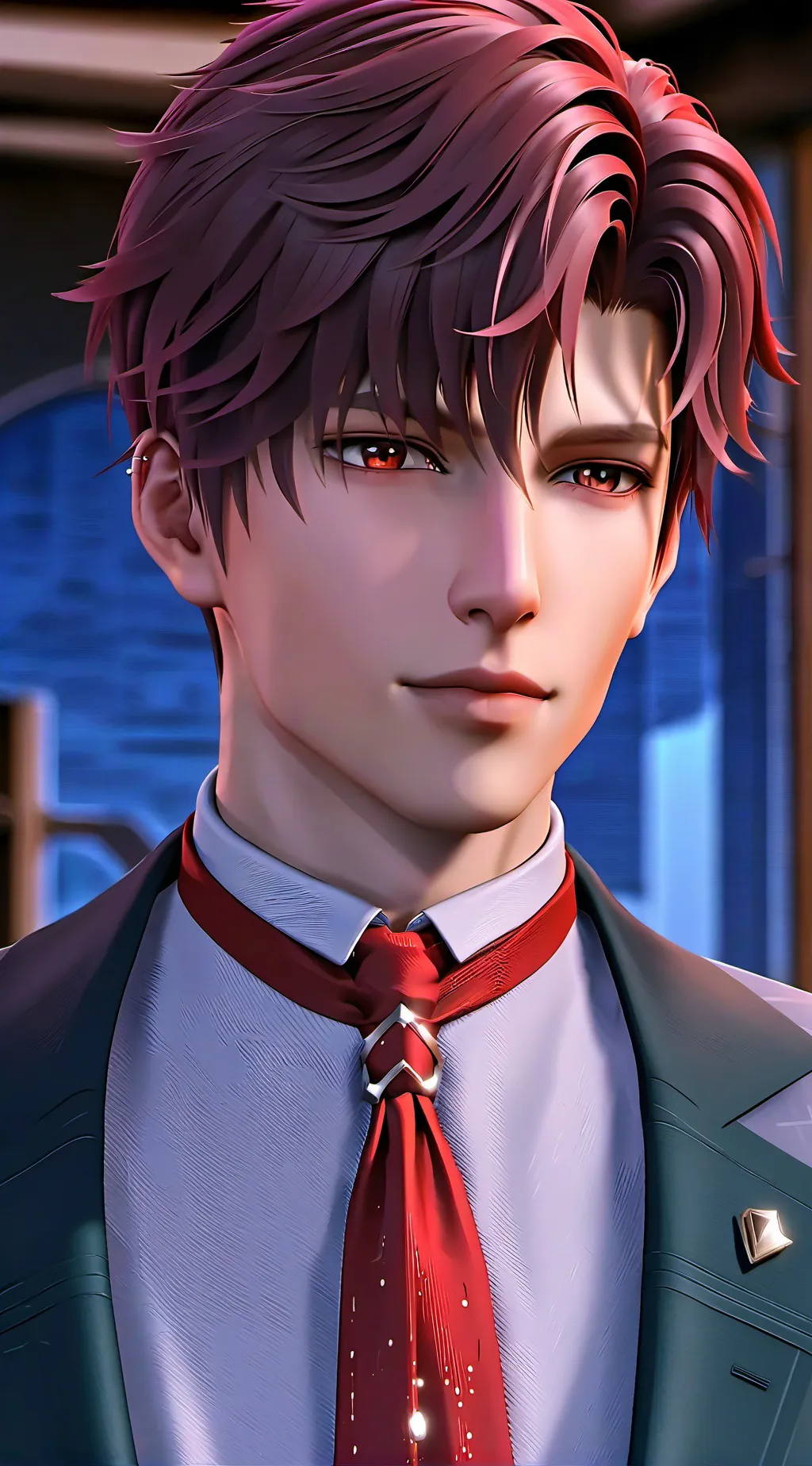 ai character: Klaus background