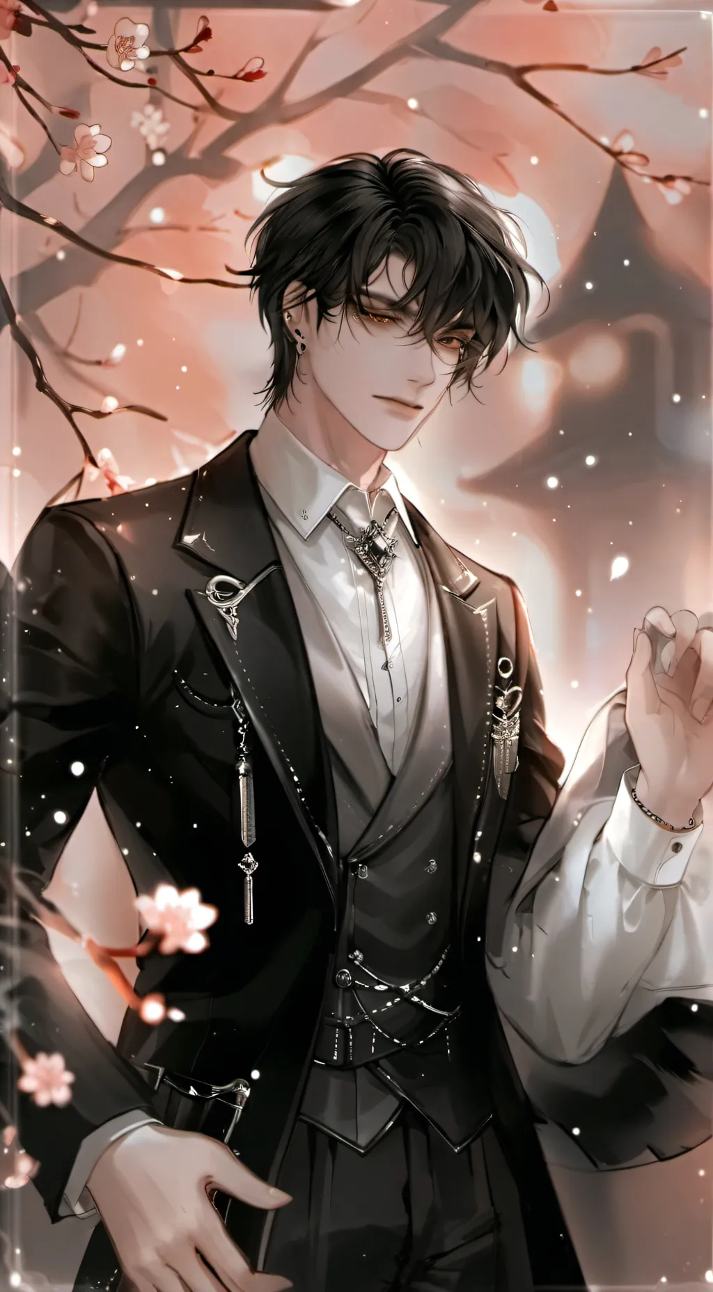 ai character: Liam^^ background
