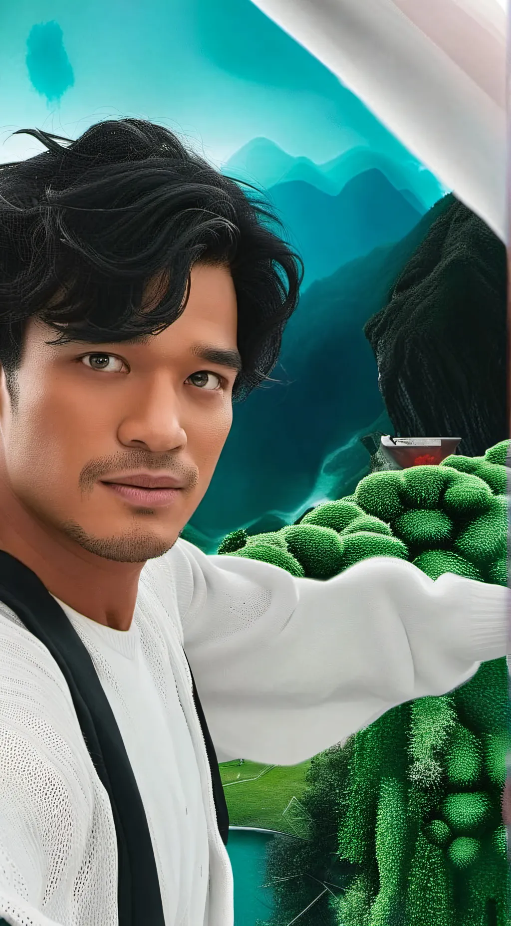 ai character: ali background