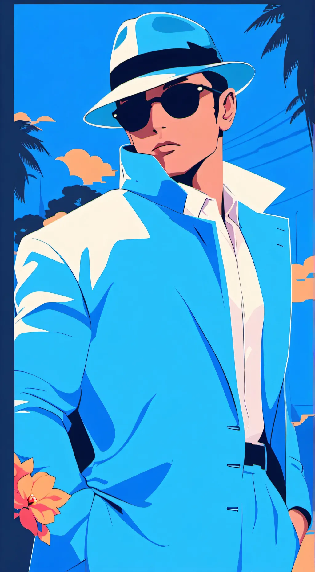 ai character: mafsioso  background