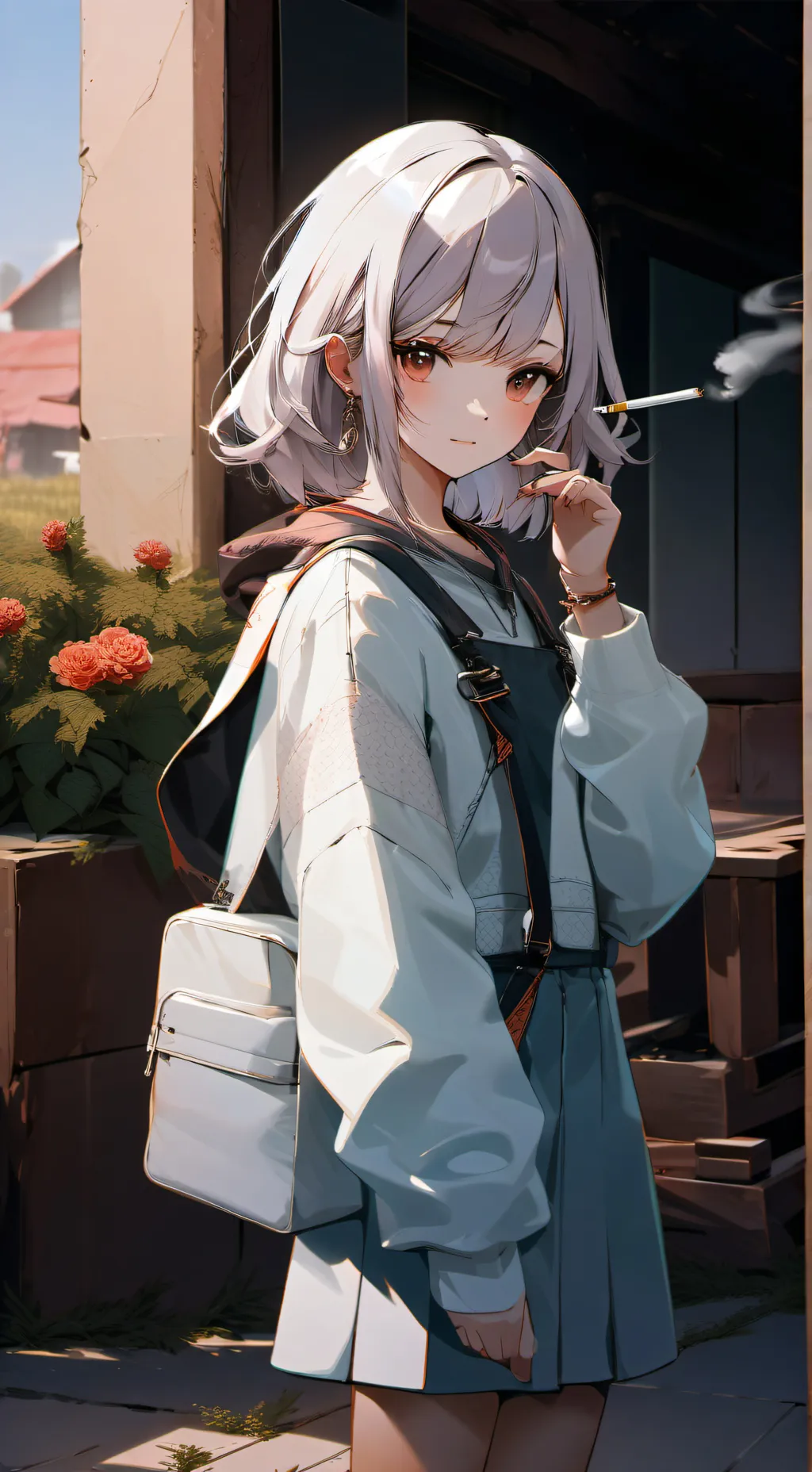 ai character: chrush chrush background