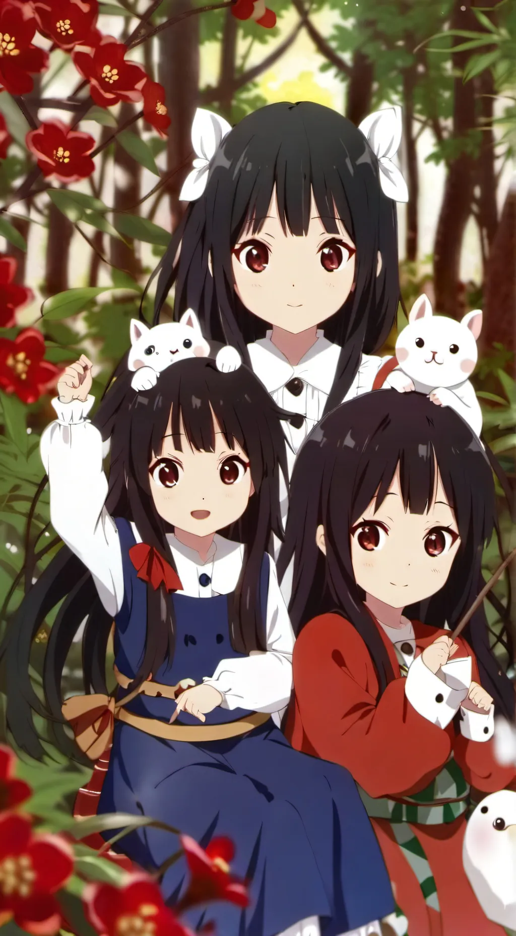 ai character: Puri y lumi  background