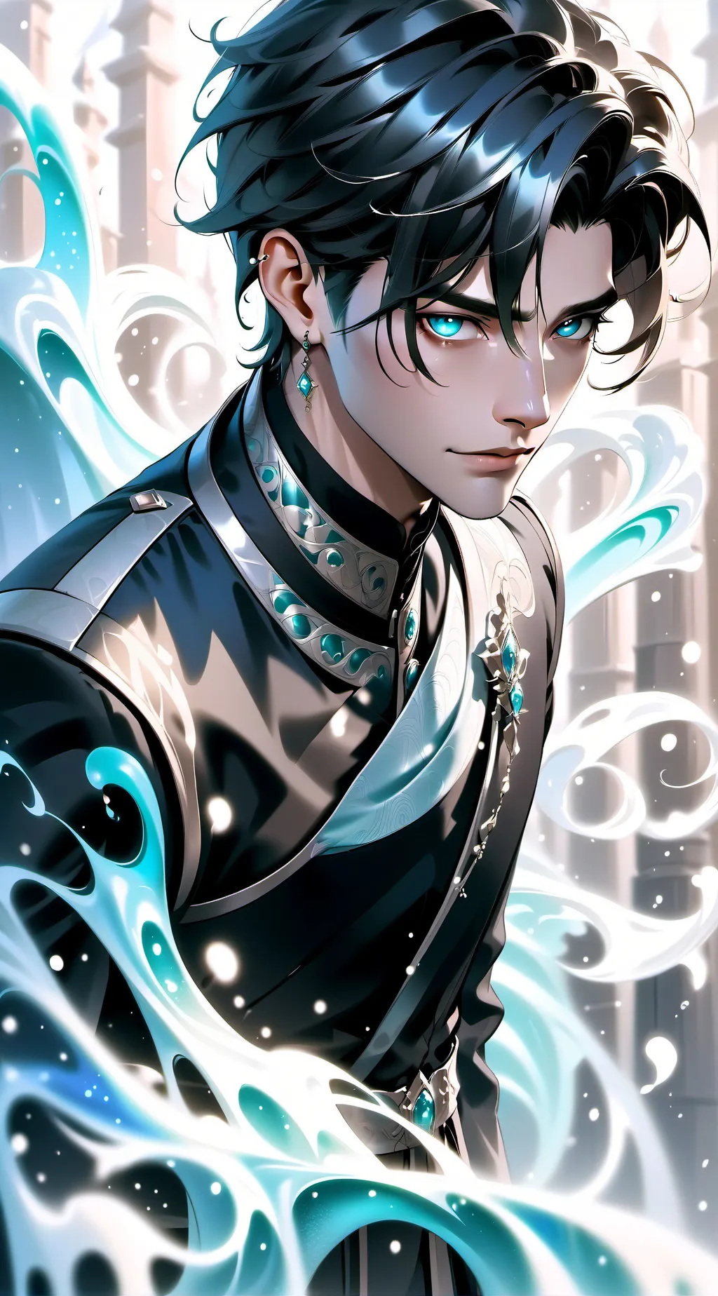 ai character: Max background