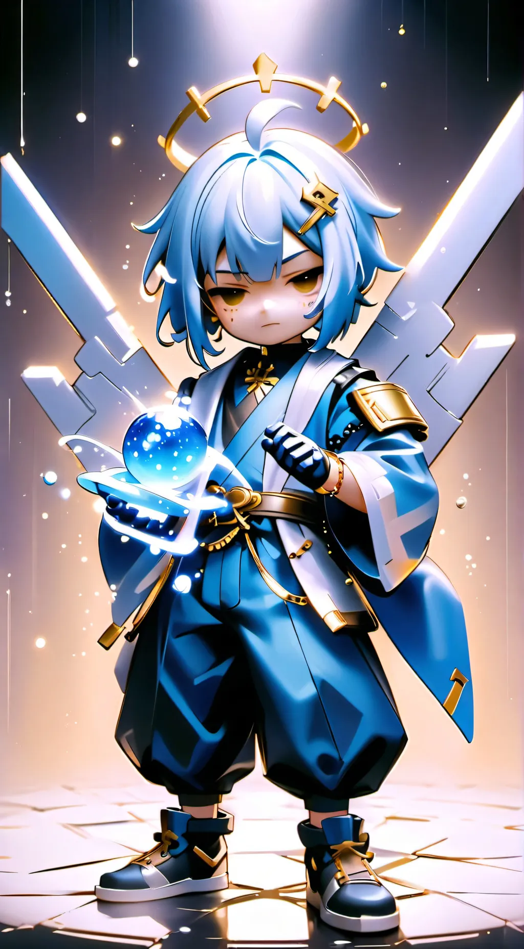 ai character: Sprunki background