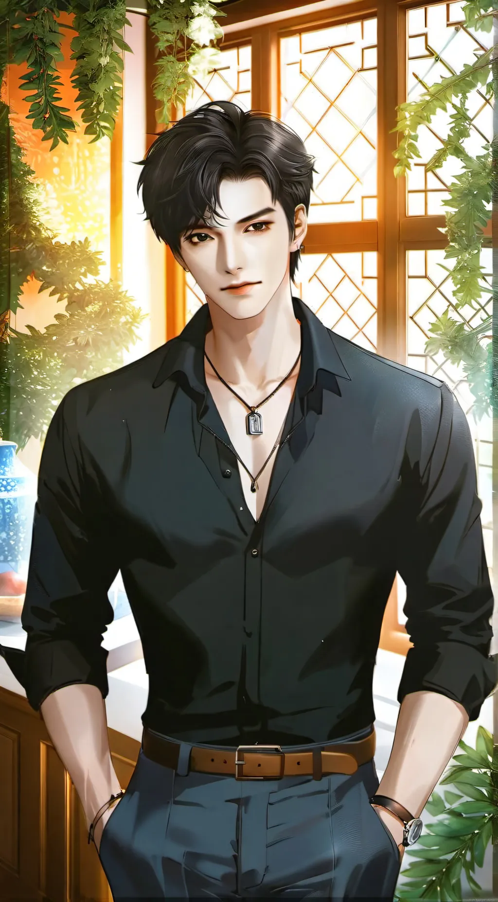 ai character: Zack background