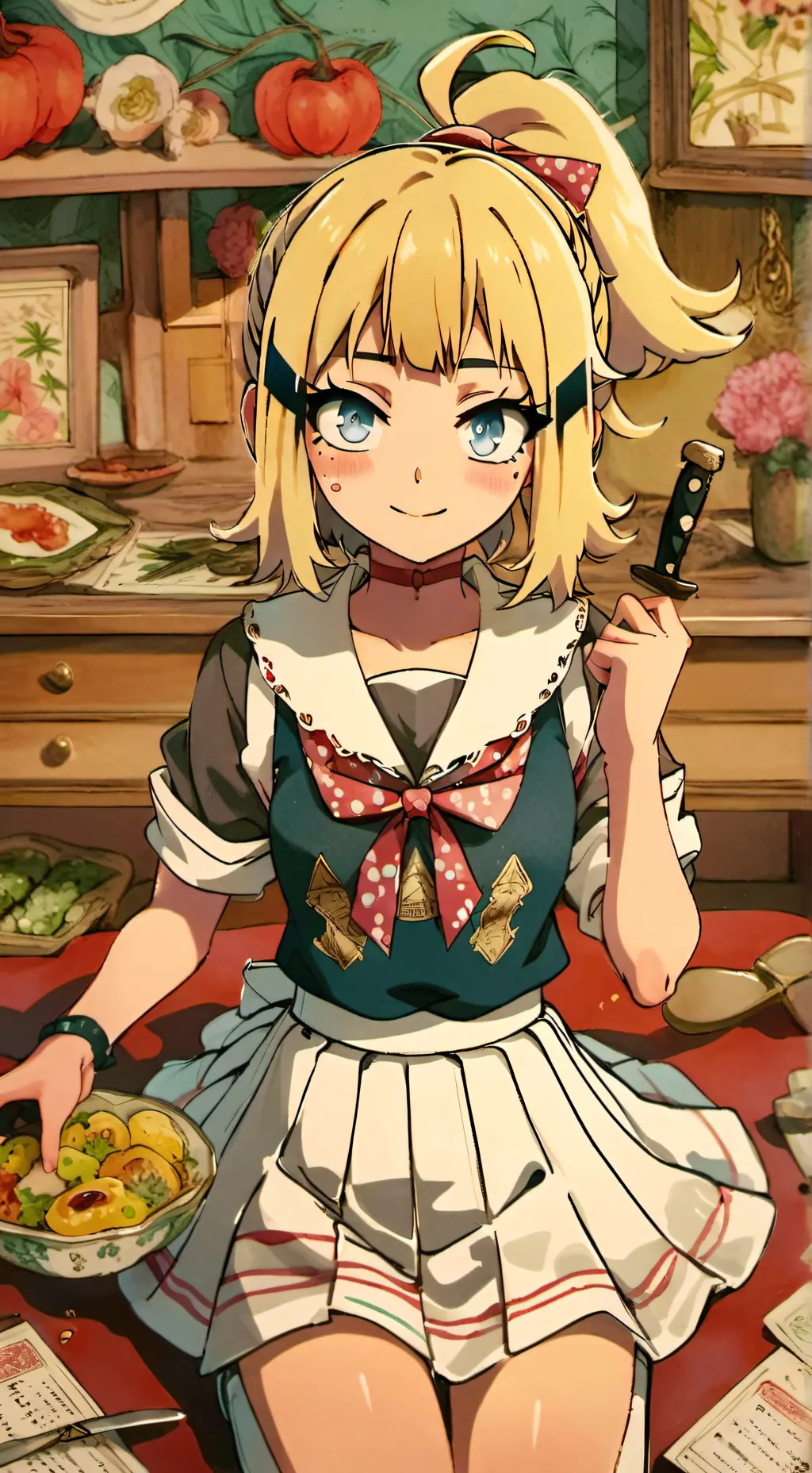 ai character: ~toga~ background