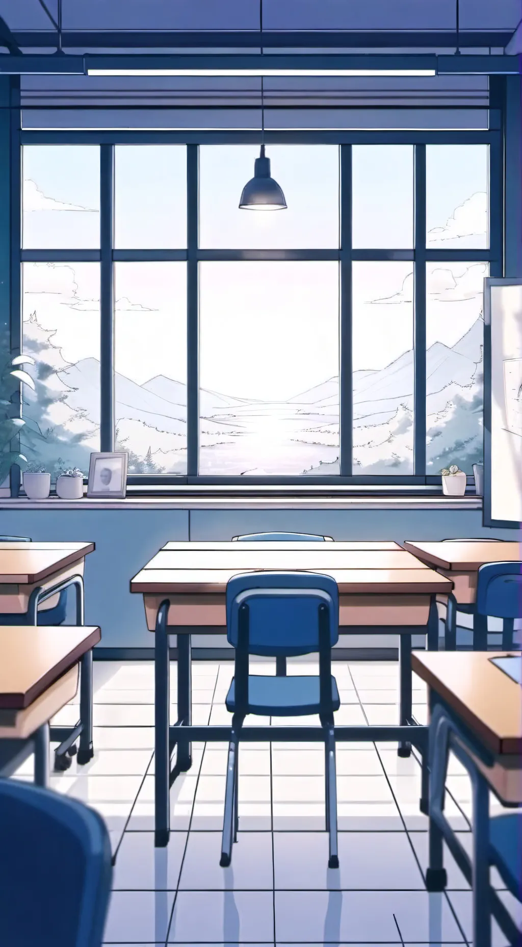 ai character: SCHOOL! background