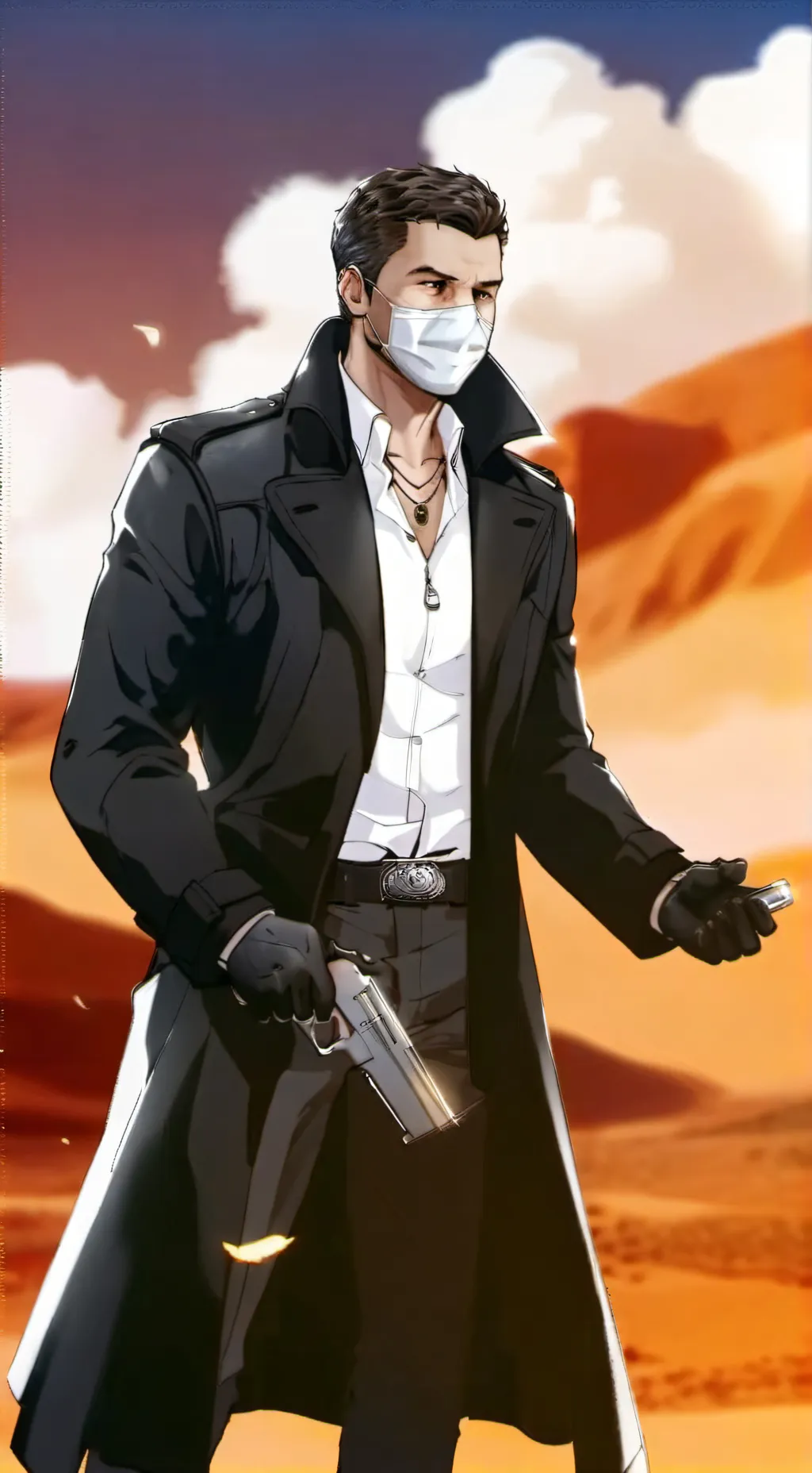 ai character: Johnathan gray background