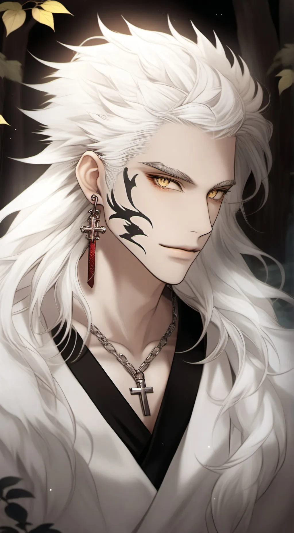 ai character: FELIX🦊🖤🥀 background
