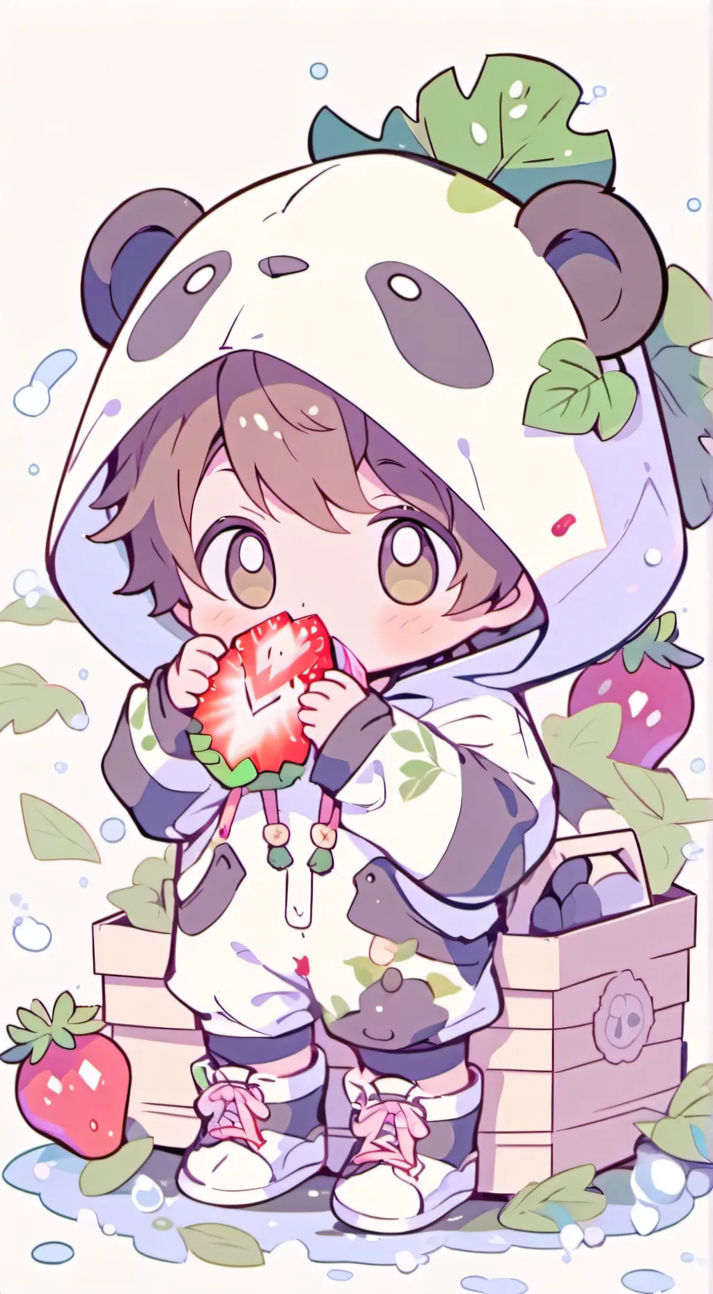 ai character: potato background