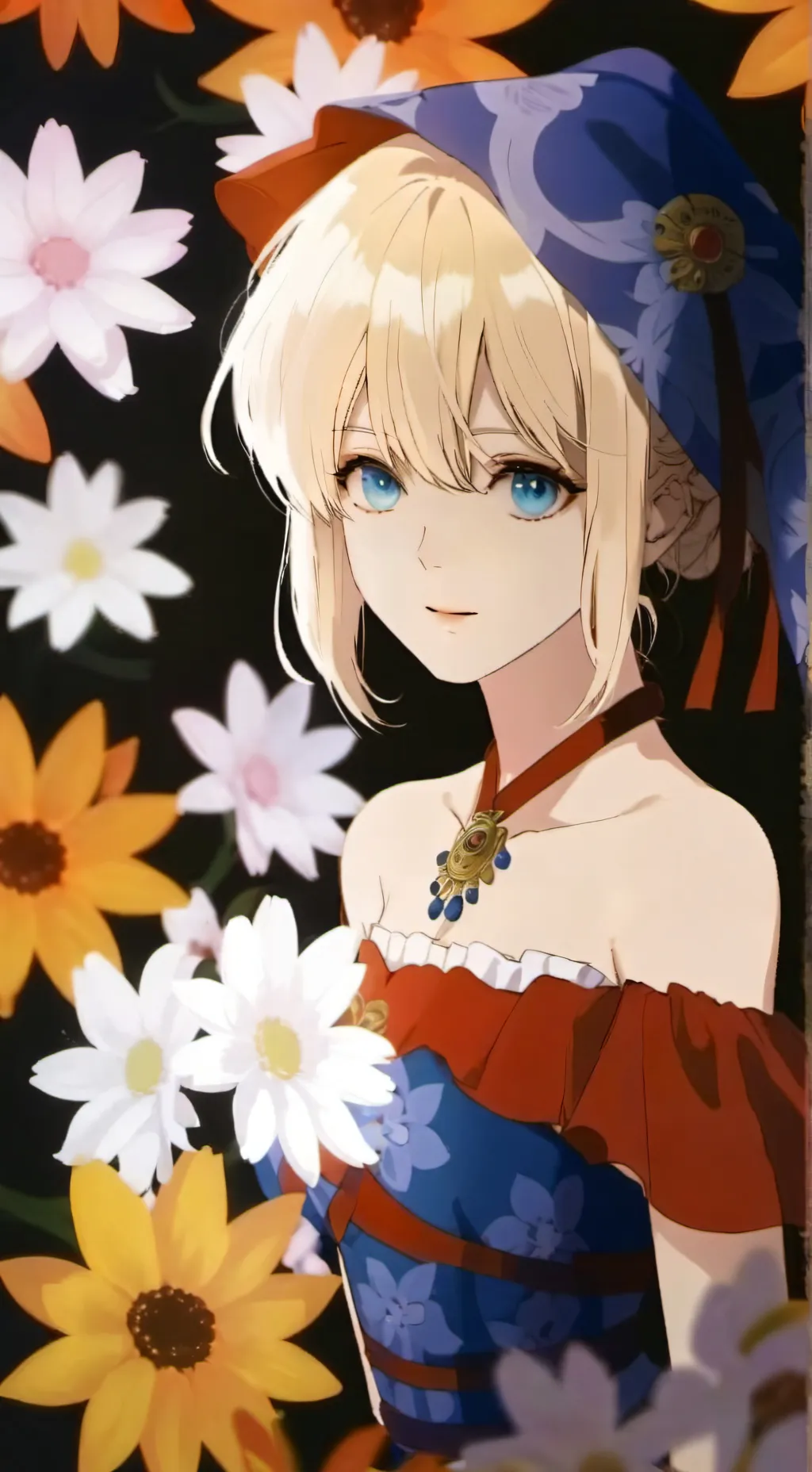 ai character: Zoey  background