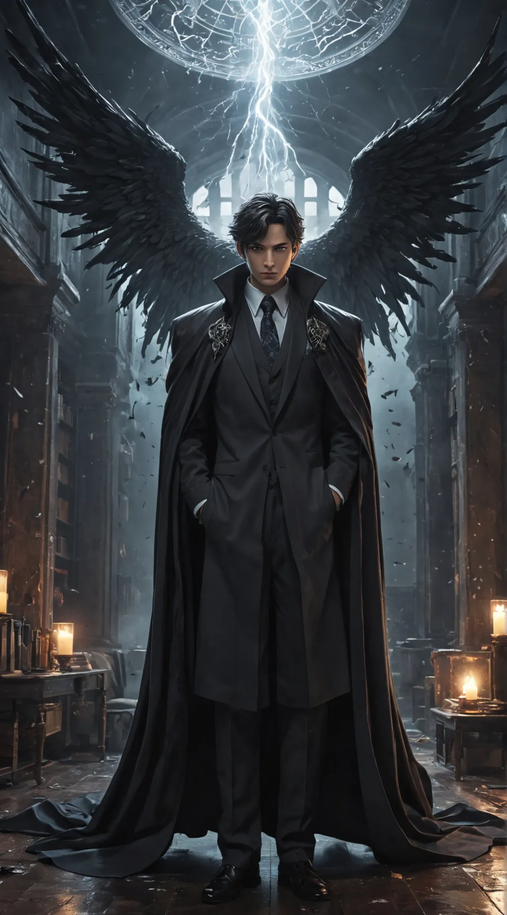 ai character: Lucien background