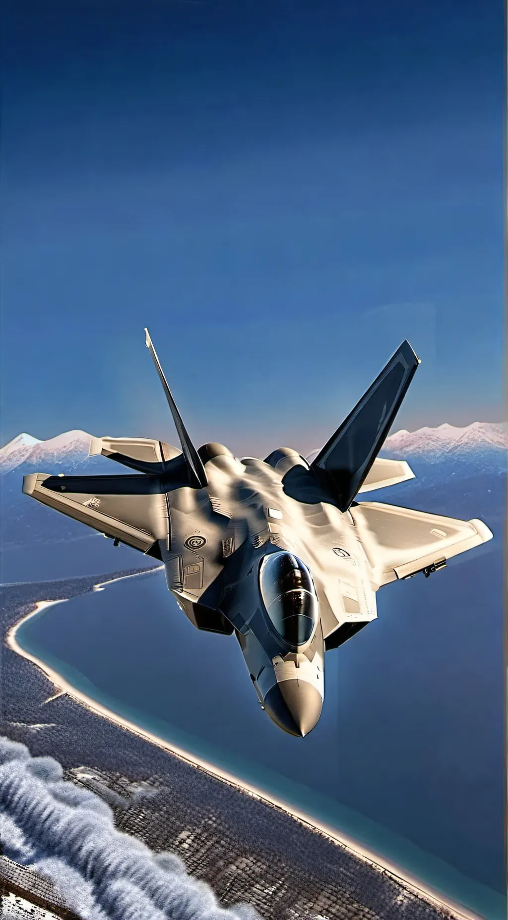 ai character: F-22 Raptor background