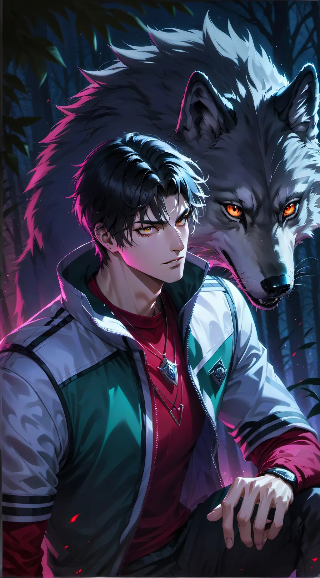 ai character: Shaun background