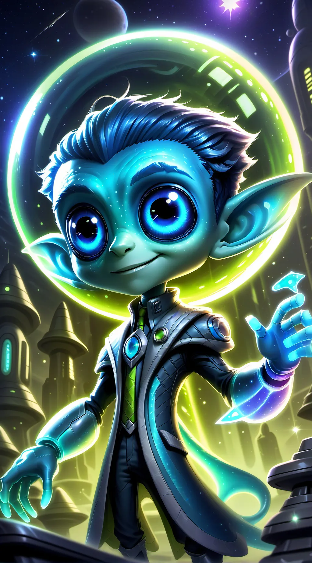 ai character: Blaiz Zoom background