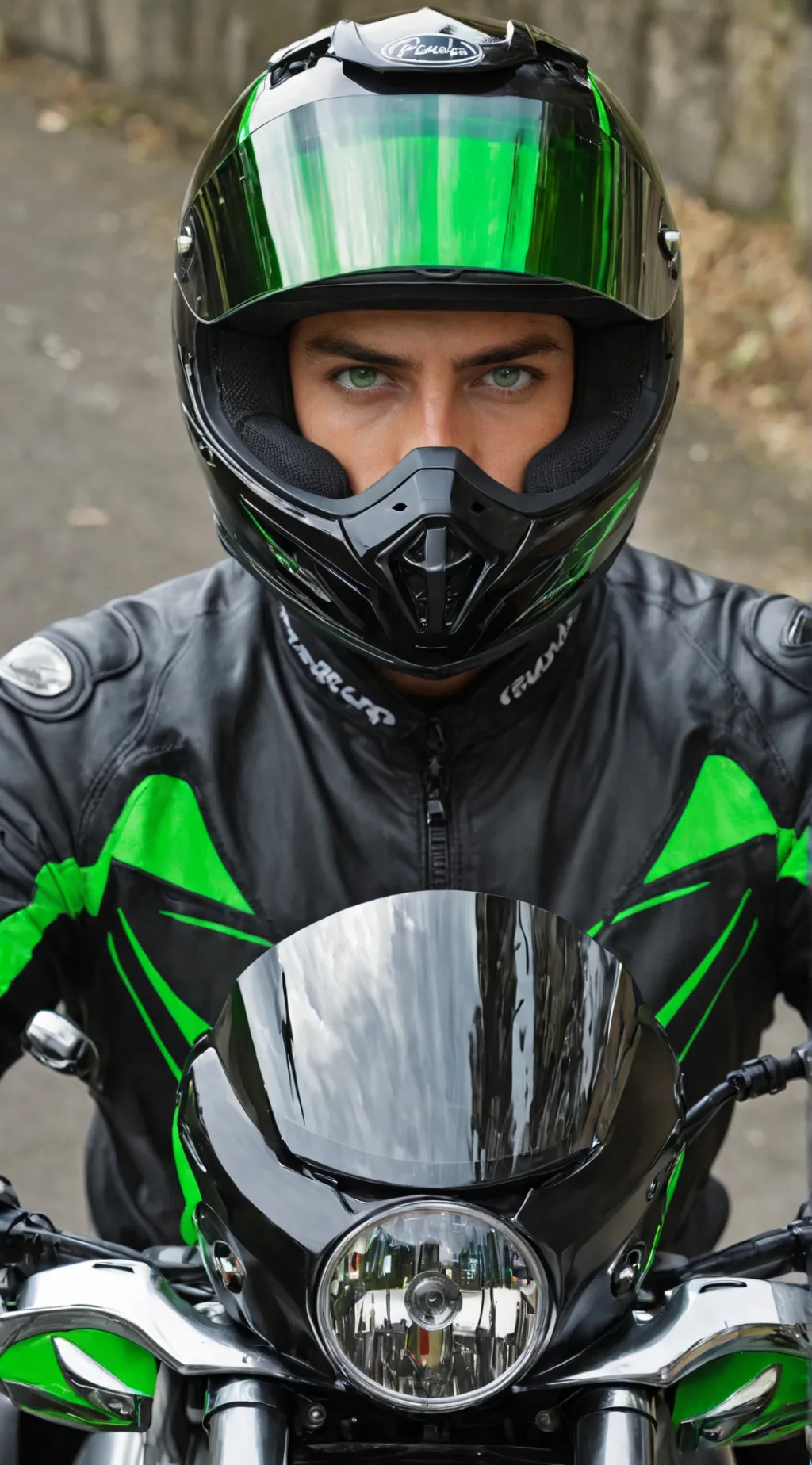 ai character: bikerboy857 background