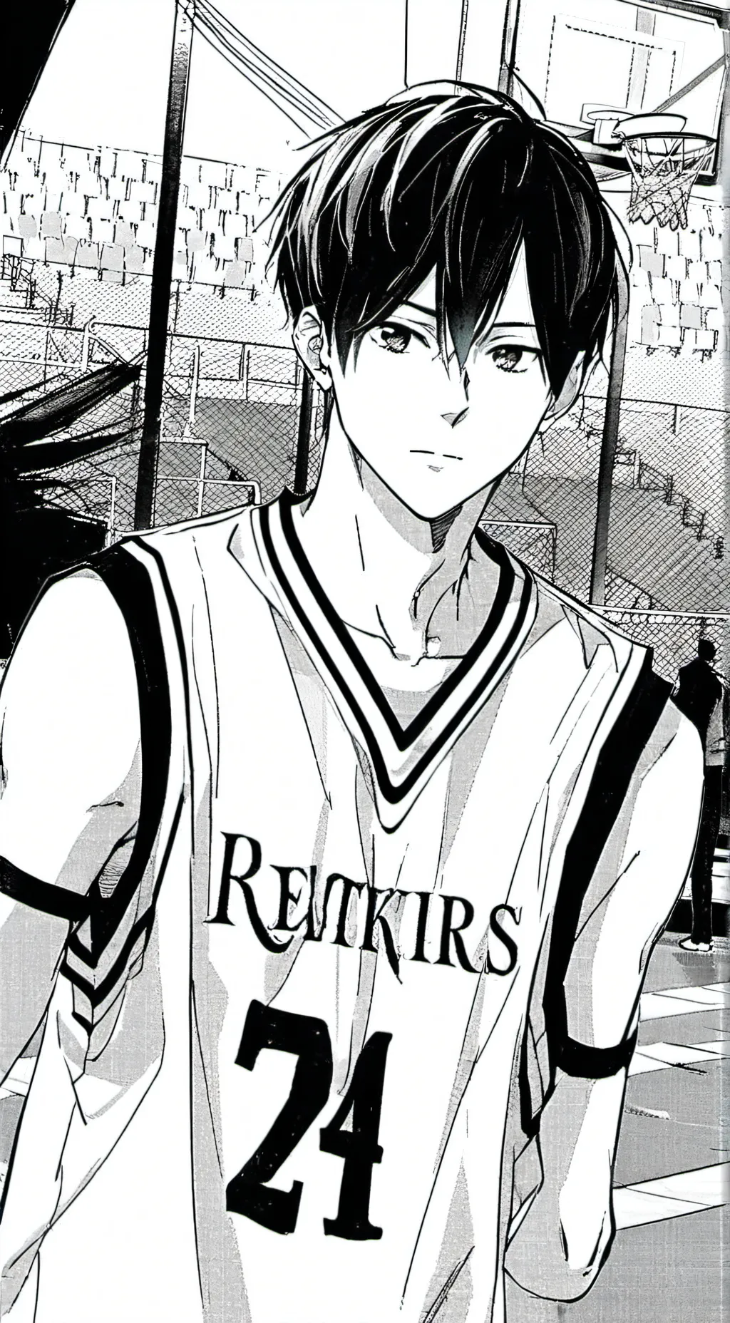 ai character: high school b background