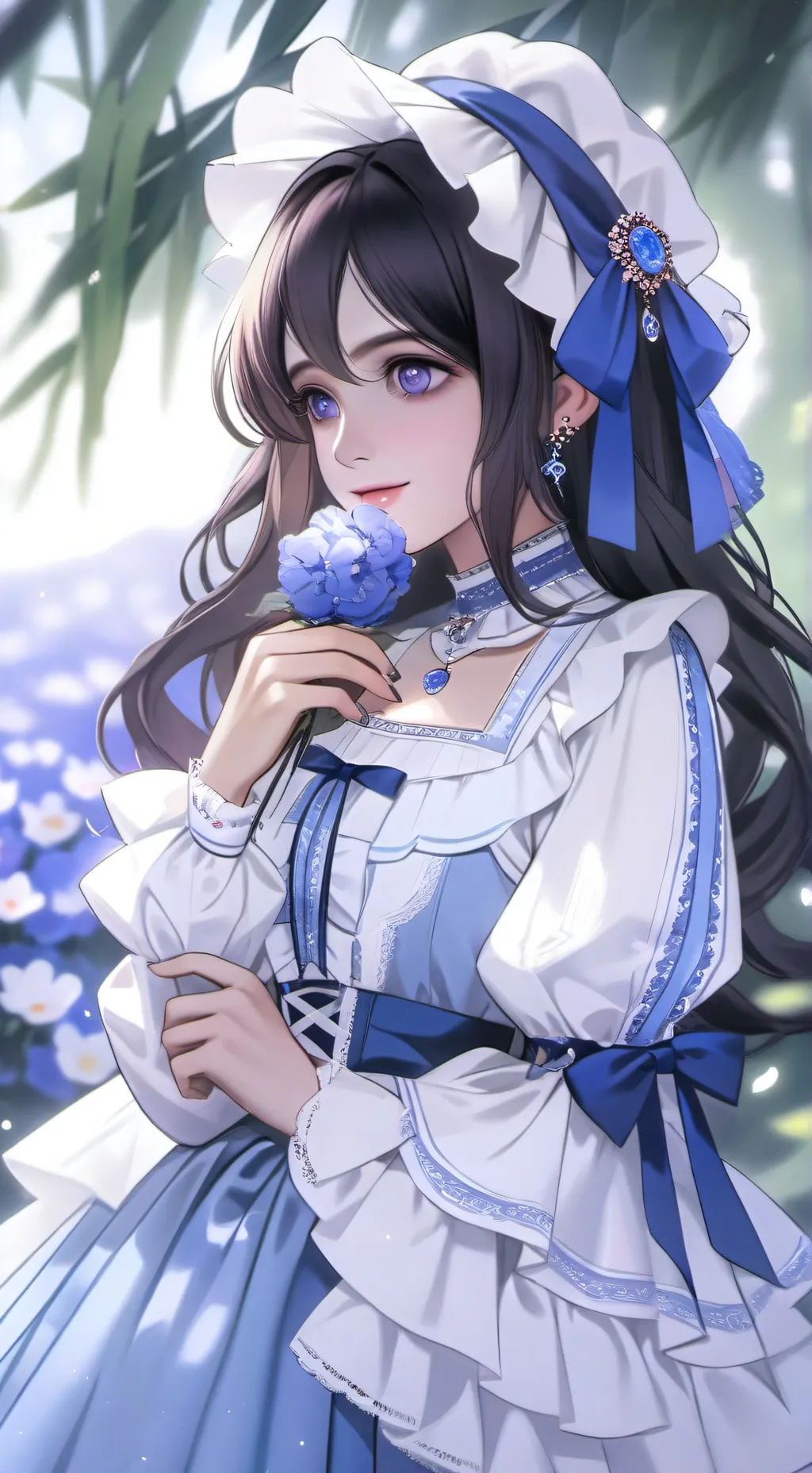 ai character: настя background