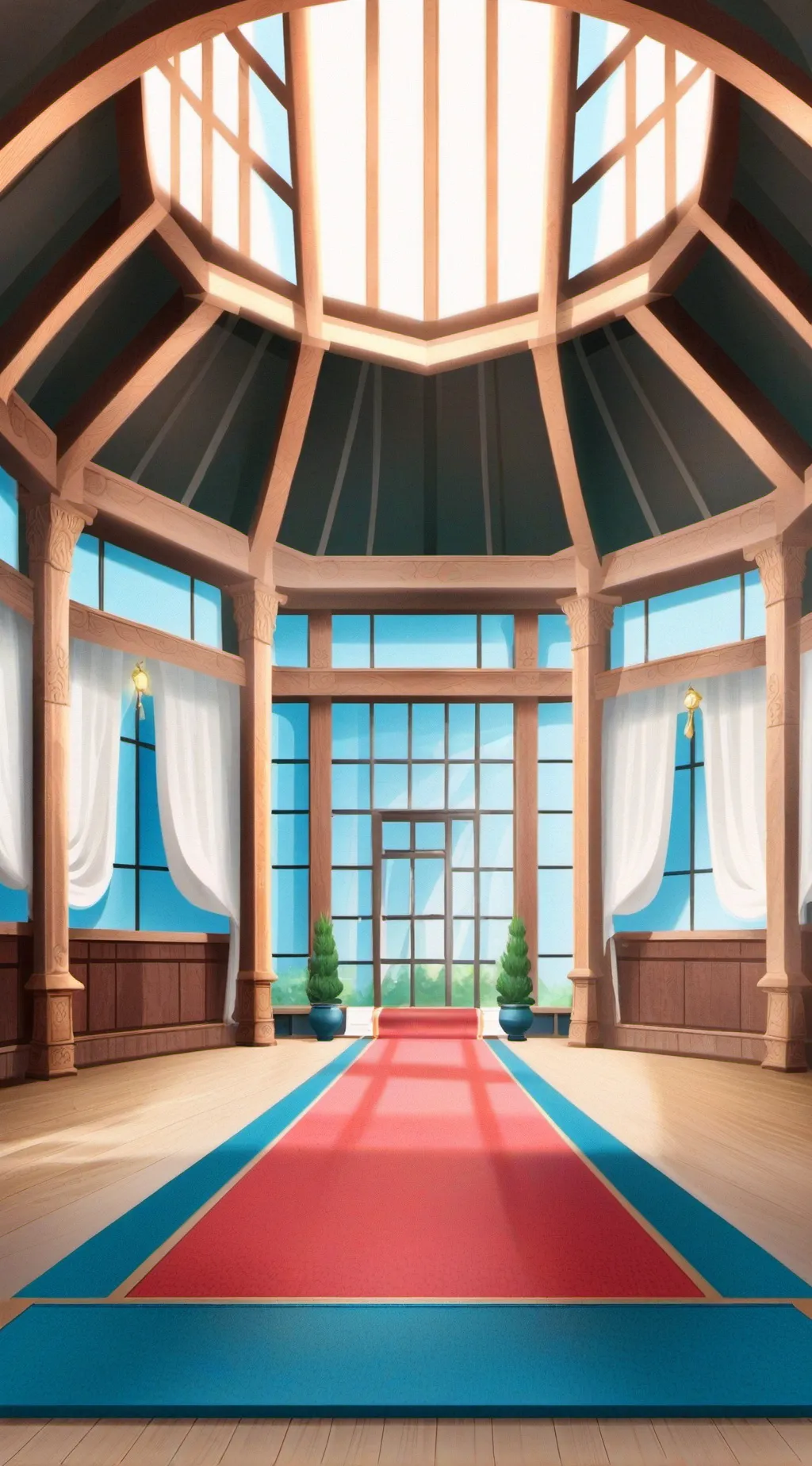 ai character: Hashira Sports day background