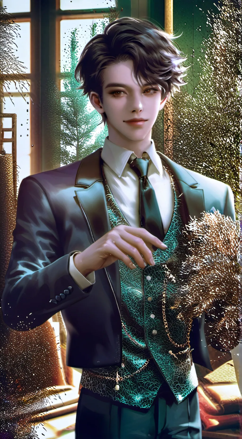 ai character: Mason background