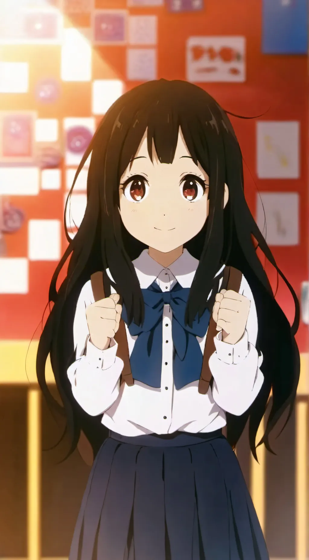 ai character: Carrie  background