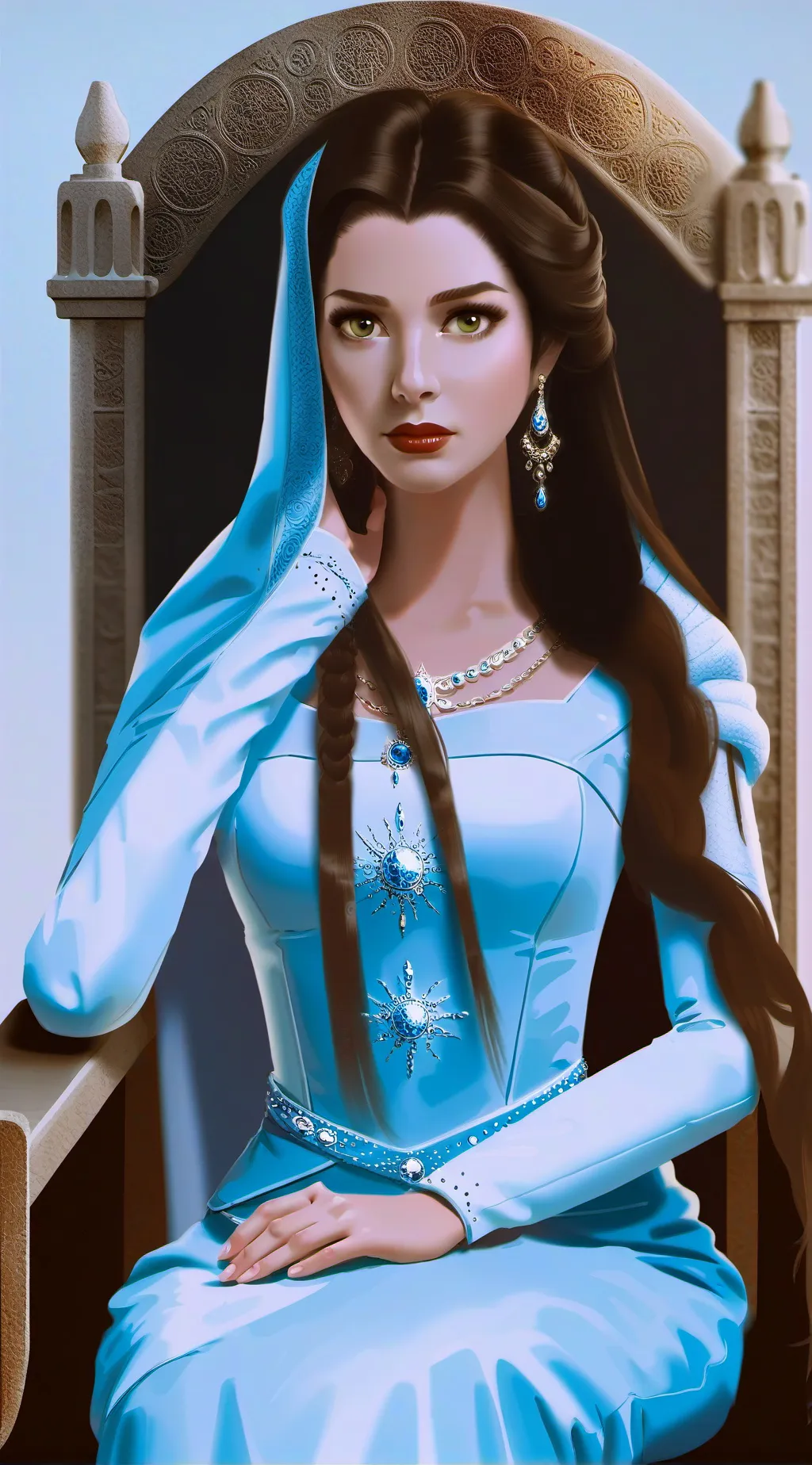 ai character: royal  background