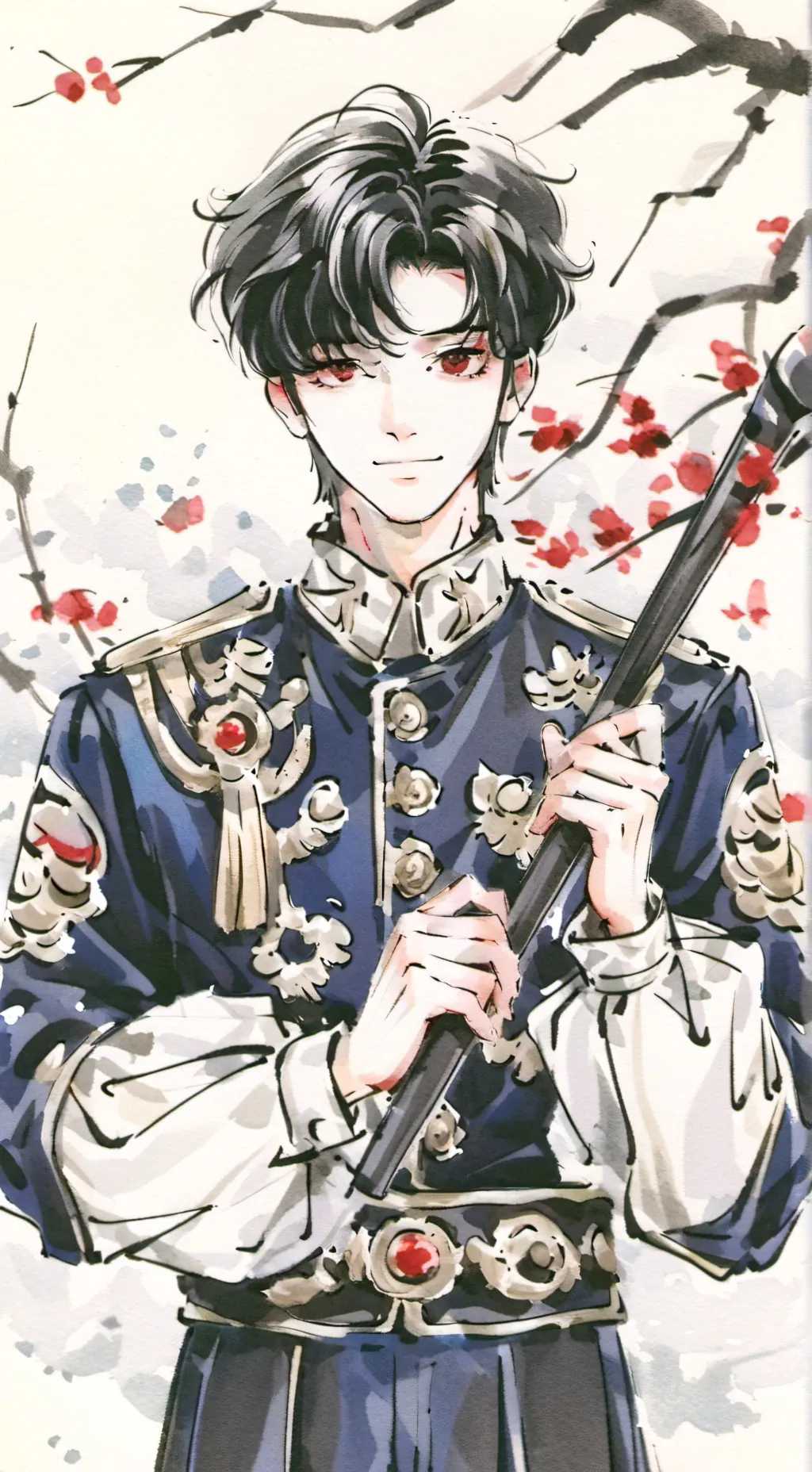 ai character: Liam  background