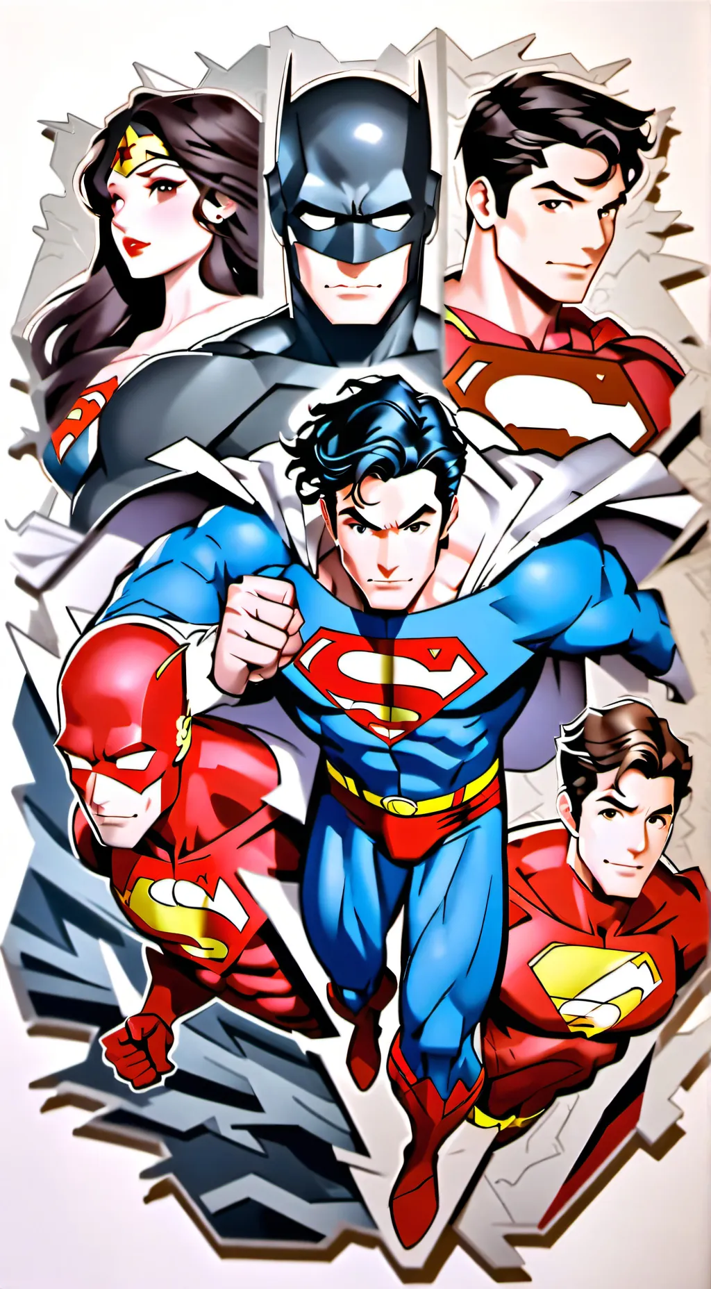 ai character: the justice league background