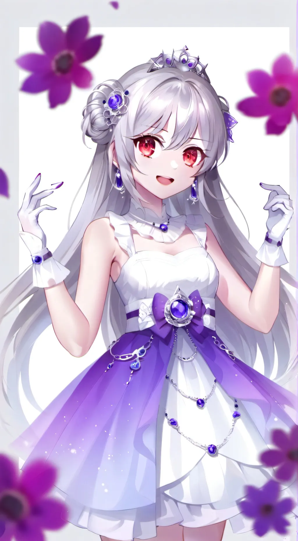 ai character: Queen Boo background