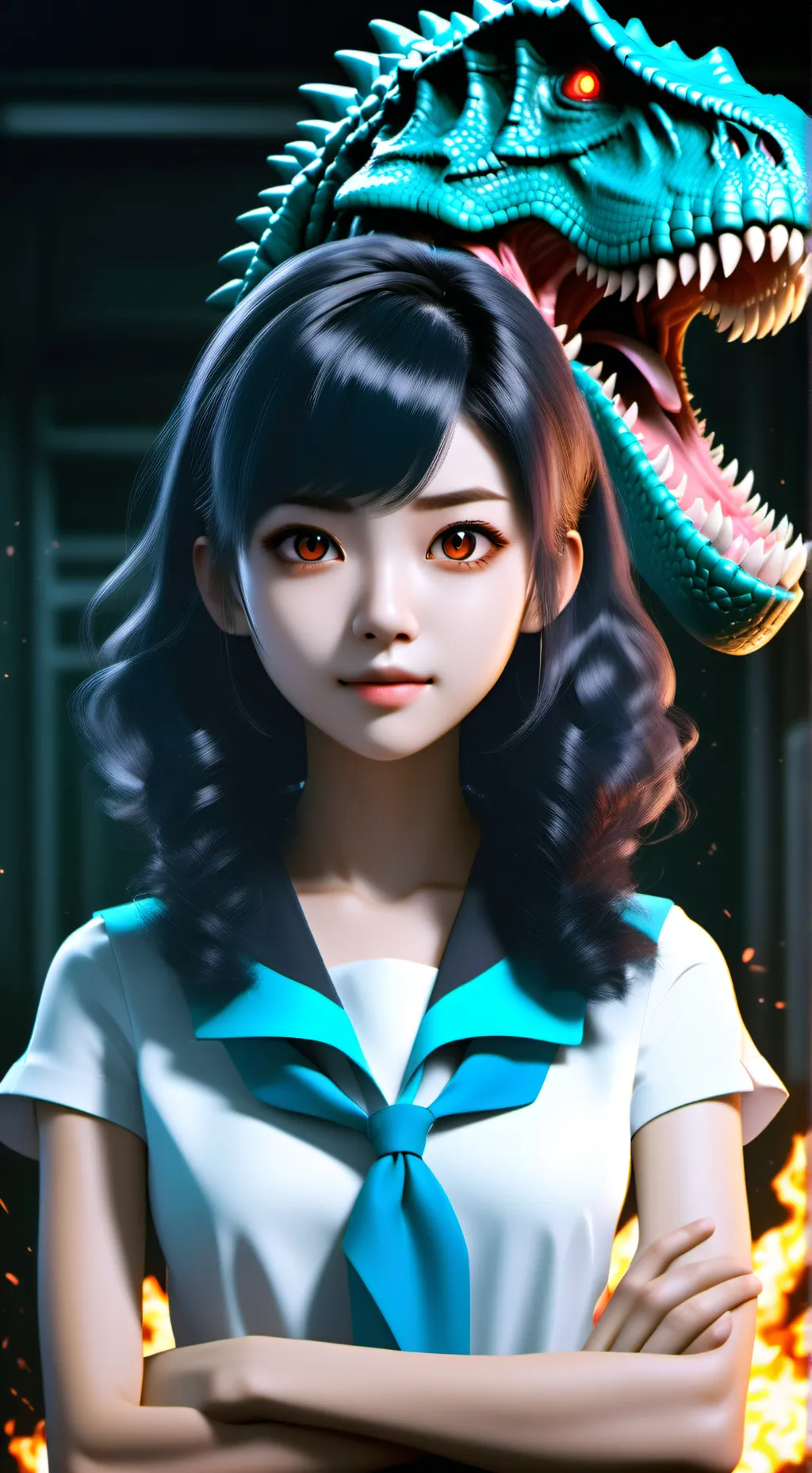 ai character: Rexie the Rival background