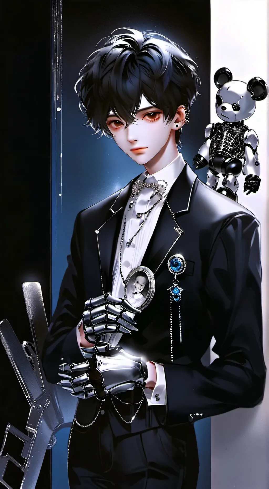ai character: Levi background