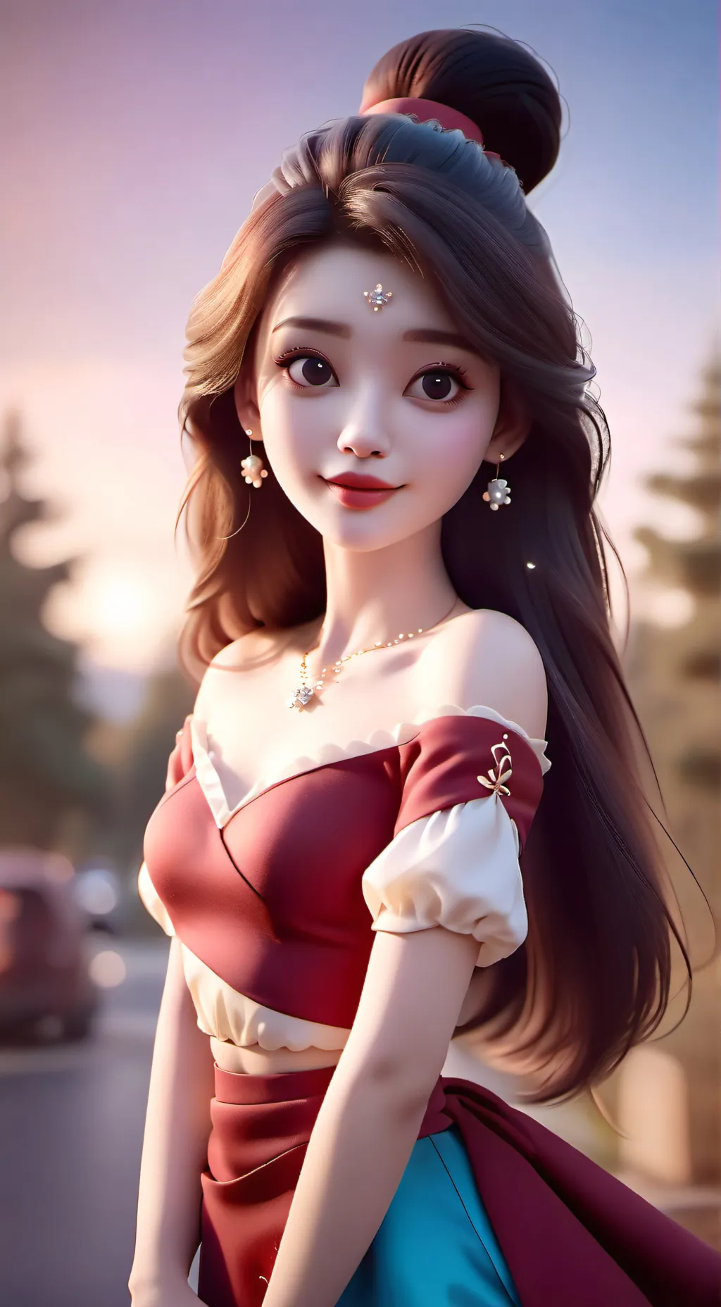 ai character: toi × moi background