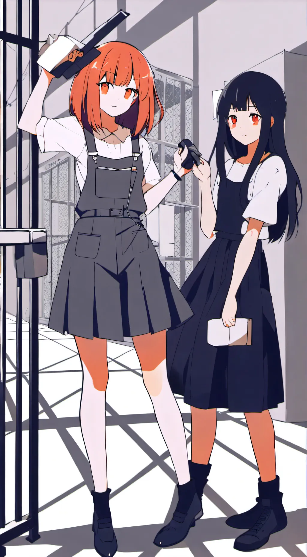 ai character: the prison girls  background