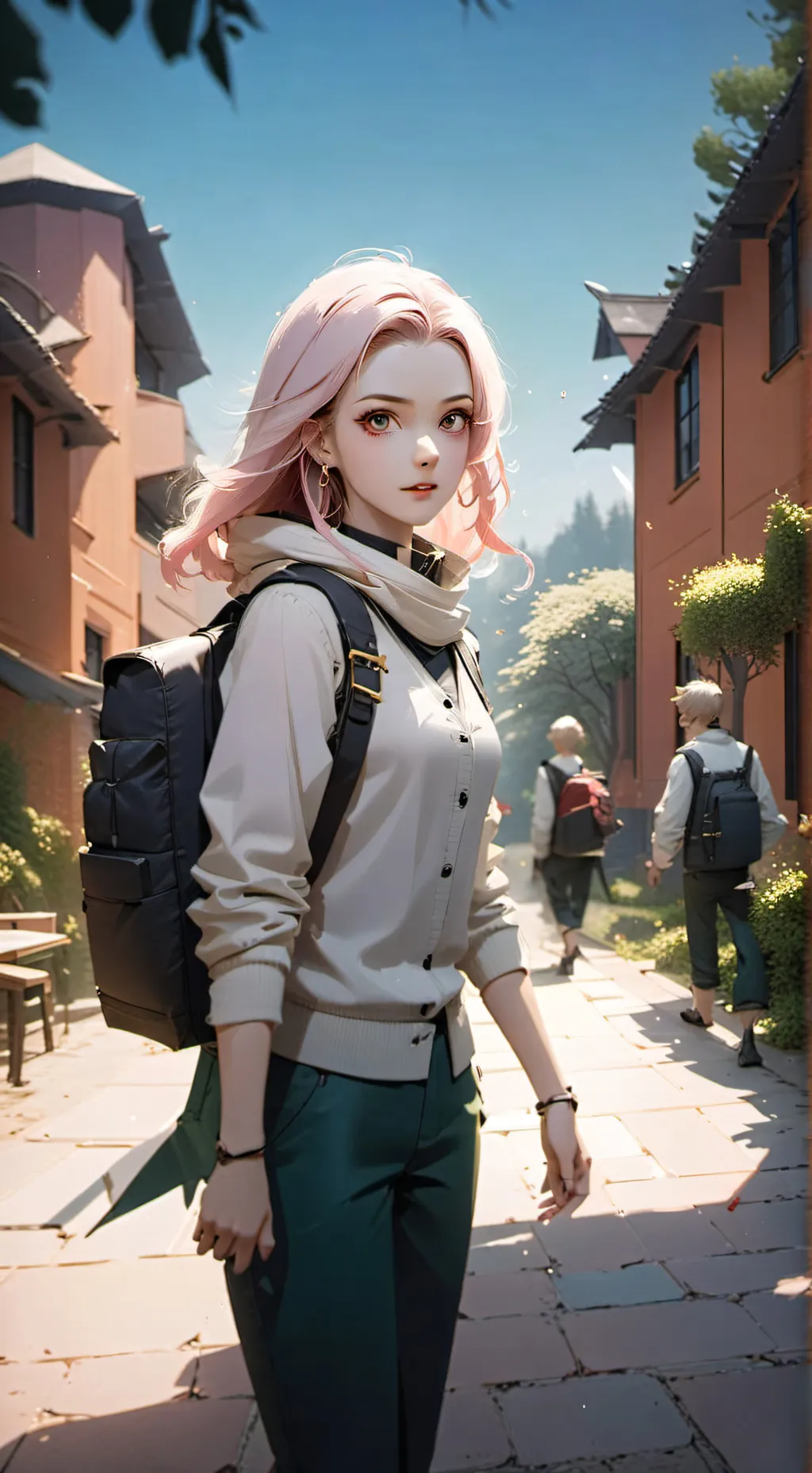 ai character: lucy background