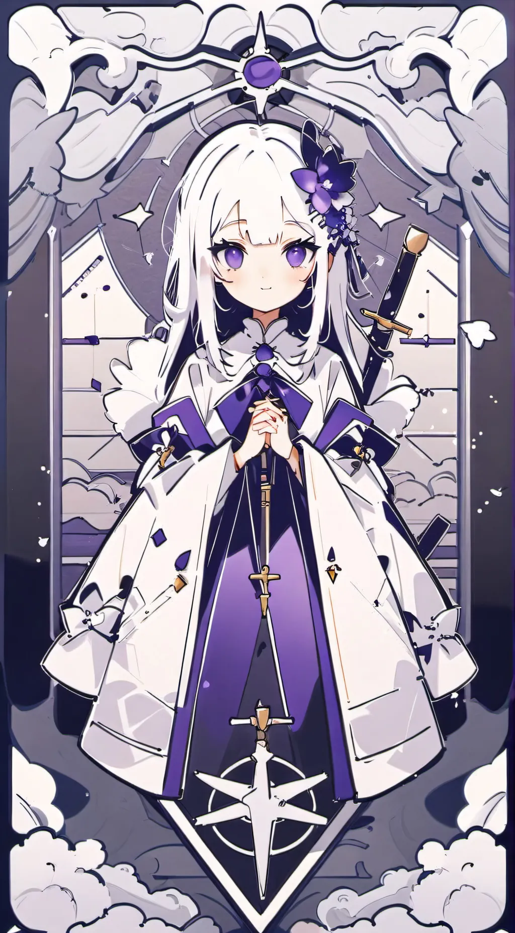 ai character: Legends background
