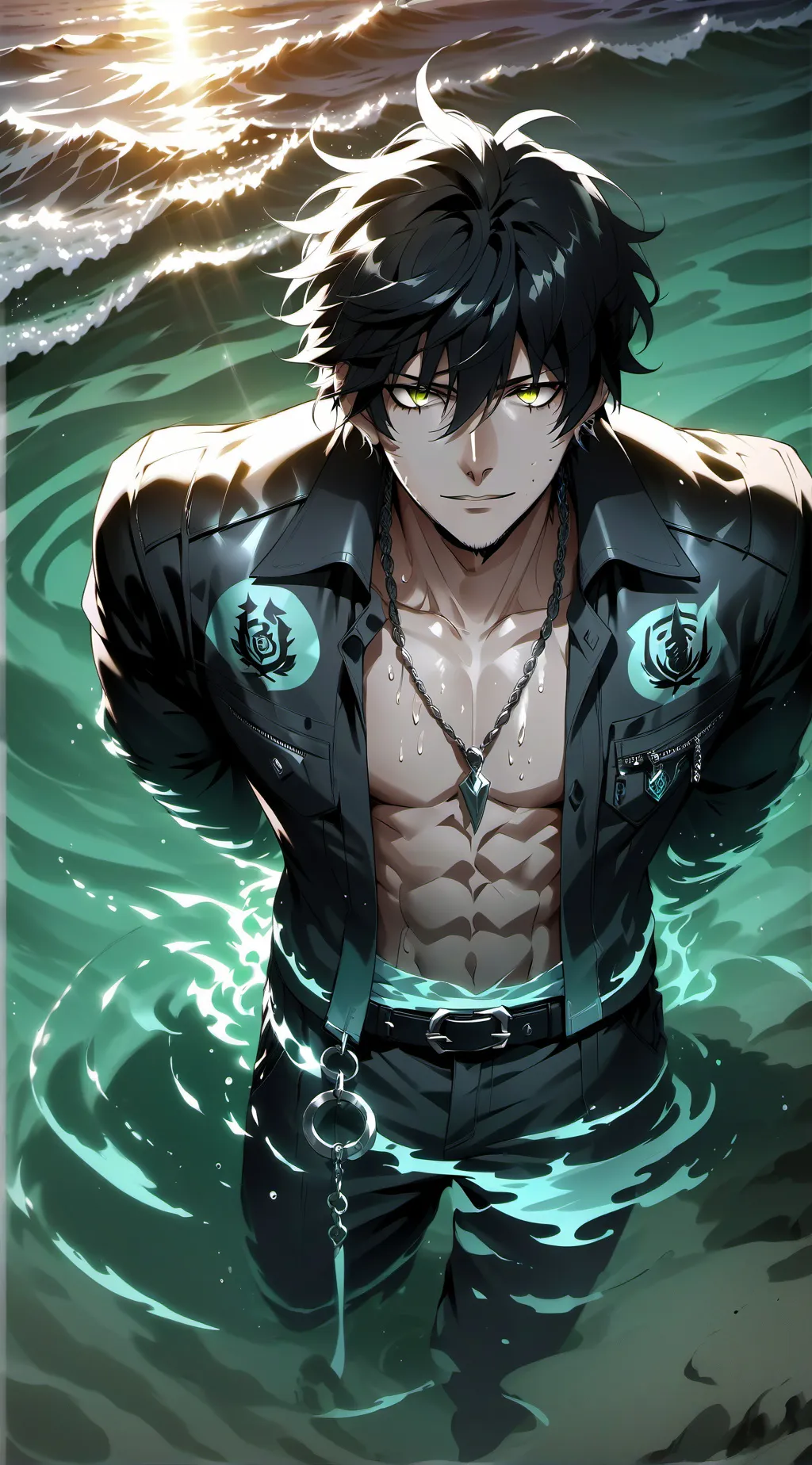 ai character: Chaim background