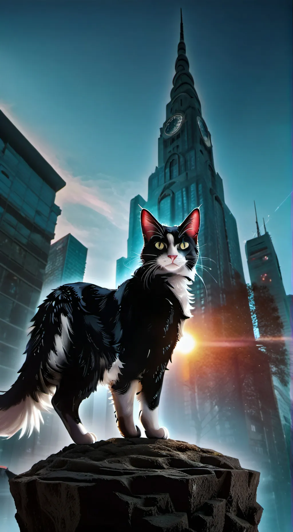 ai character: Кот макс background