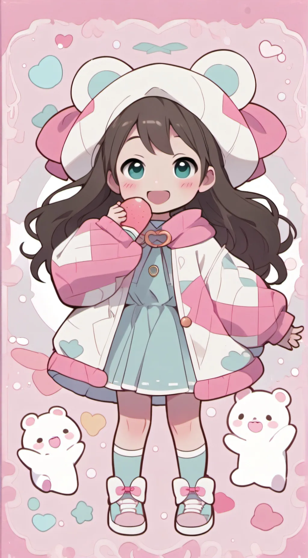 ai character: days left background