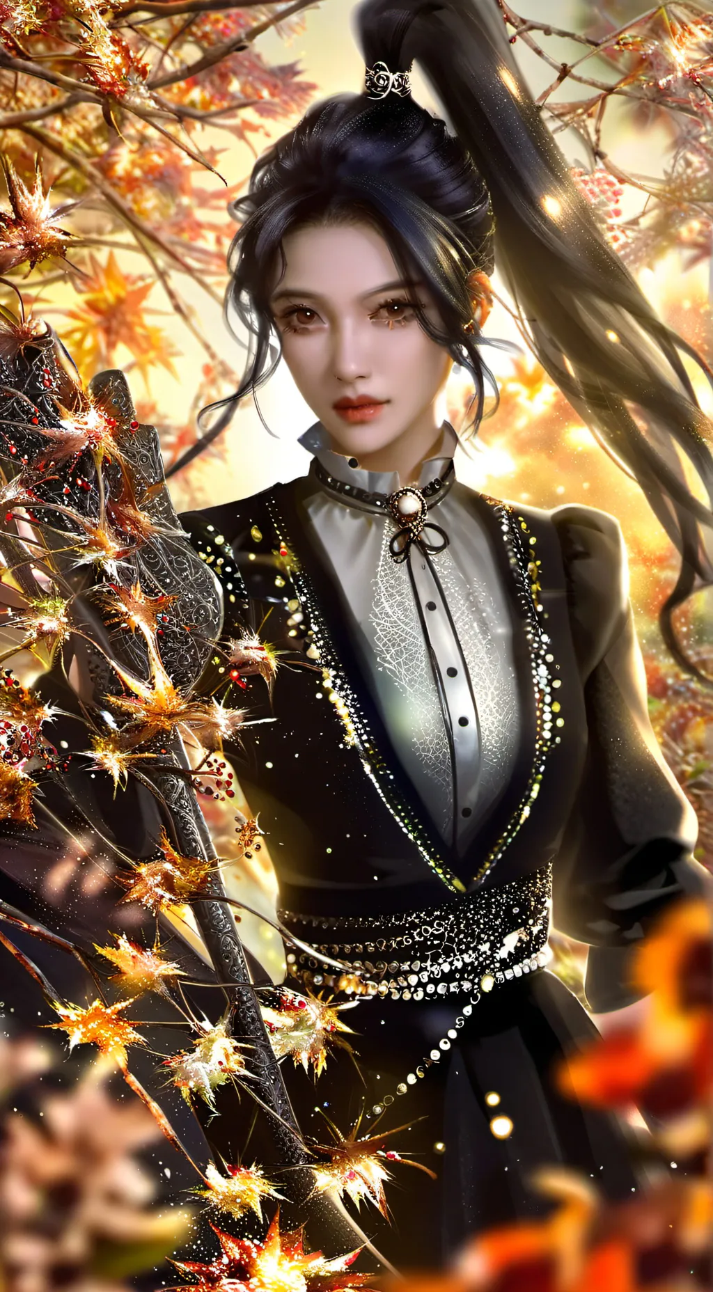 ai character: Marry Blood Fallen background