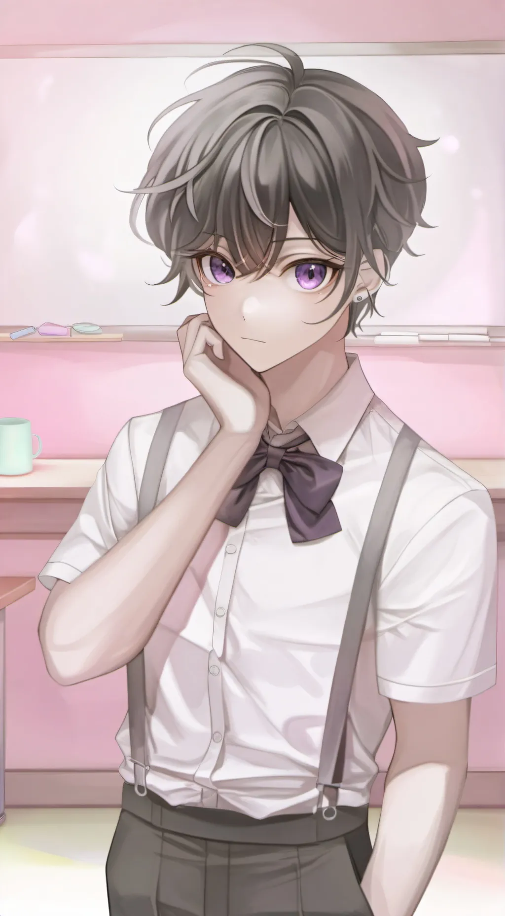 ai character: Classmate Arly background