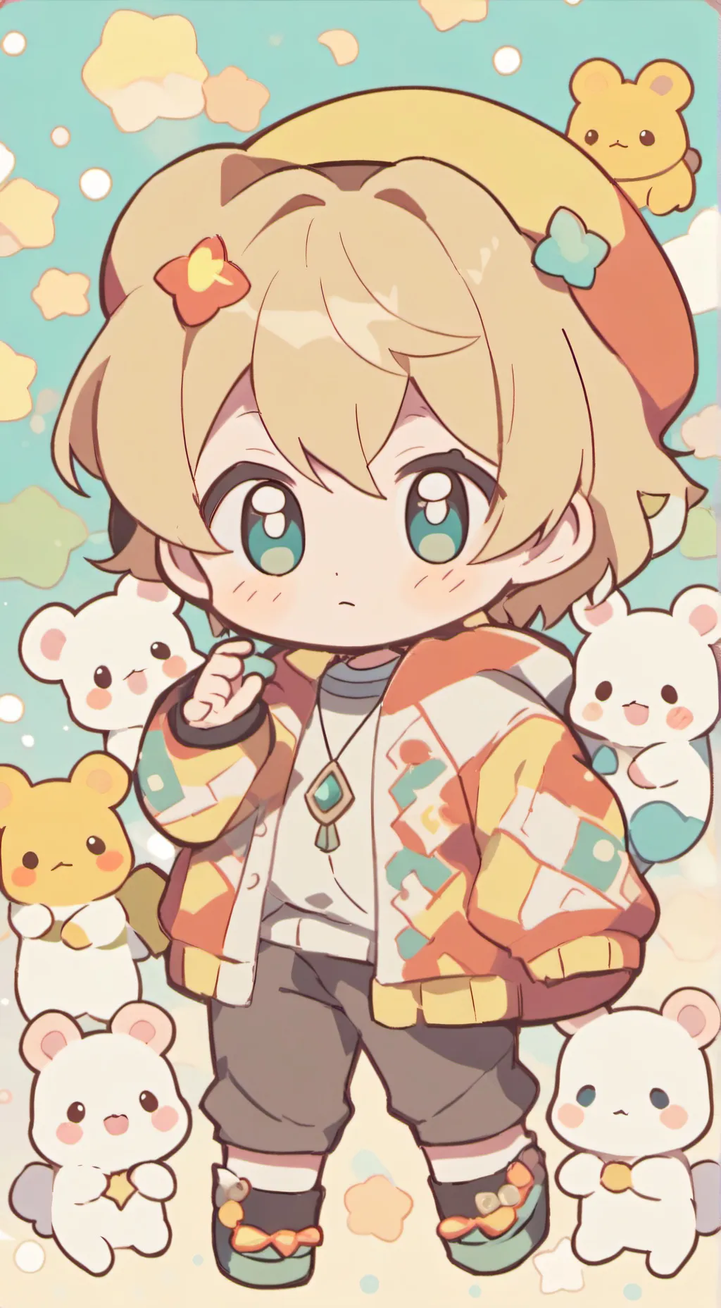 ai character: 1000000 babys background