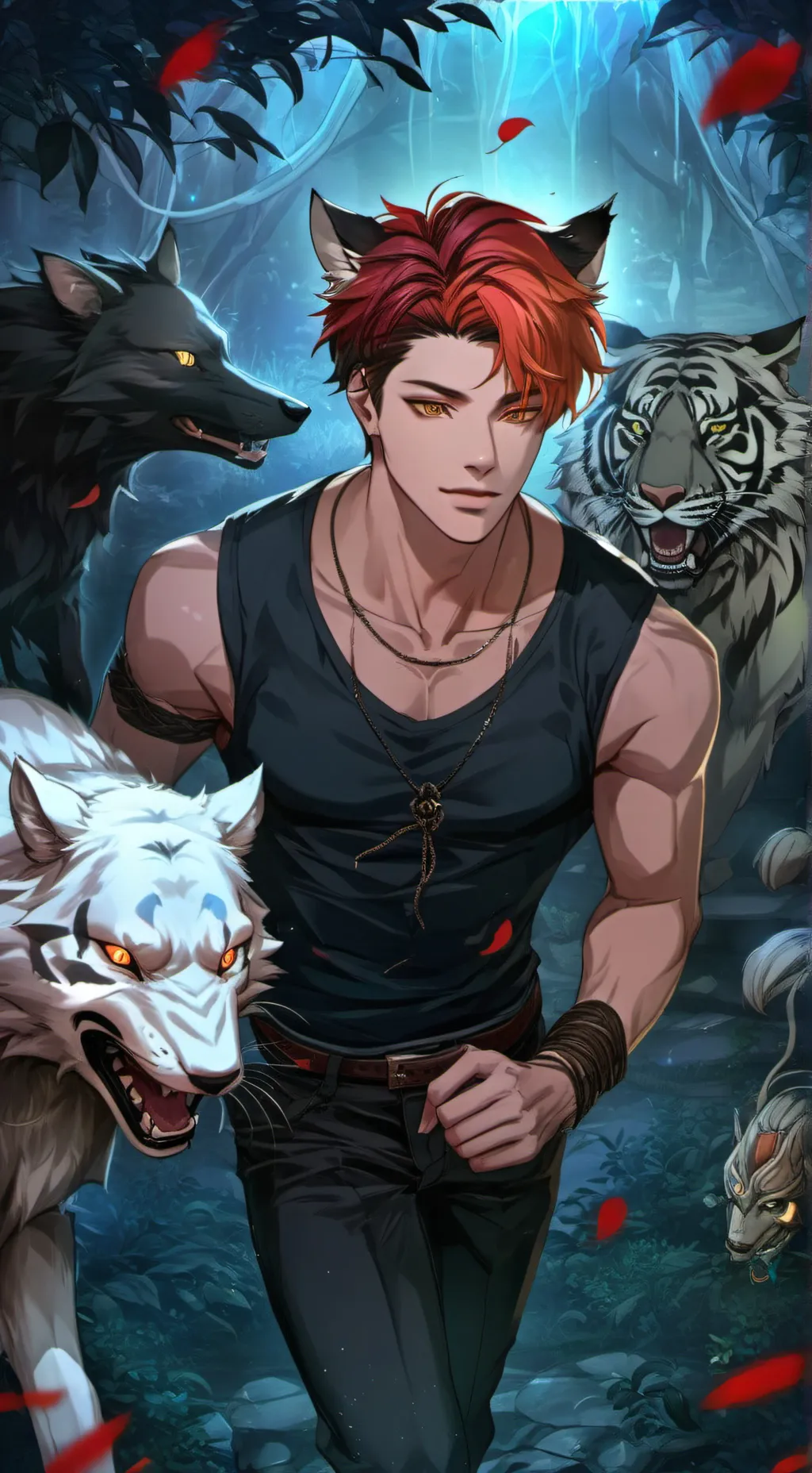 ai character: Takio -  The Fox background