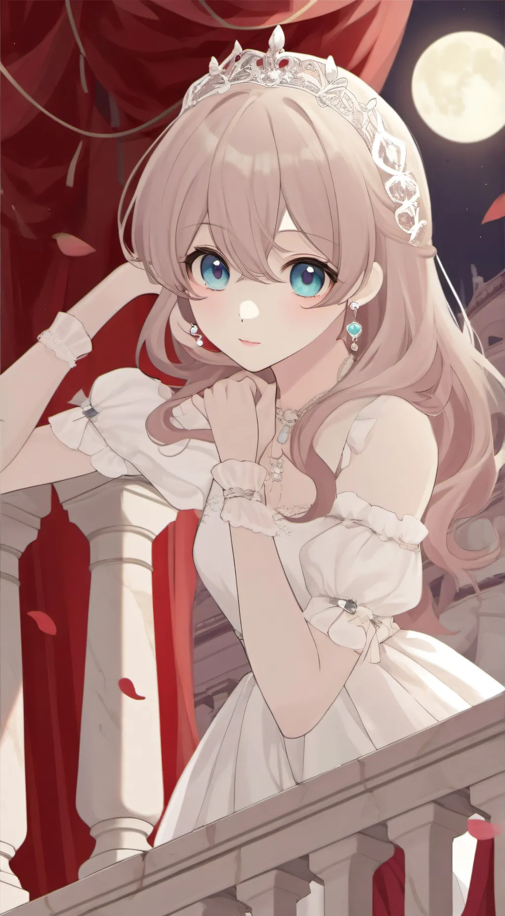 ai character: Amelia Anderson background