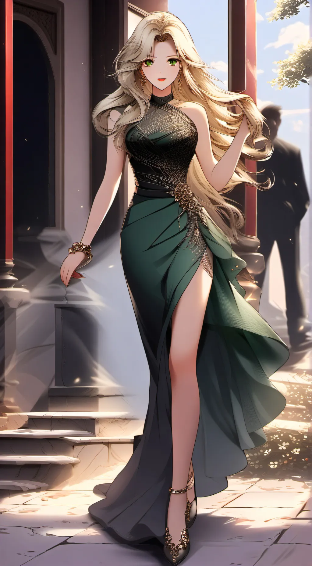 ai character: kiosks  background